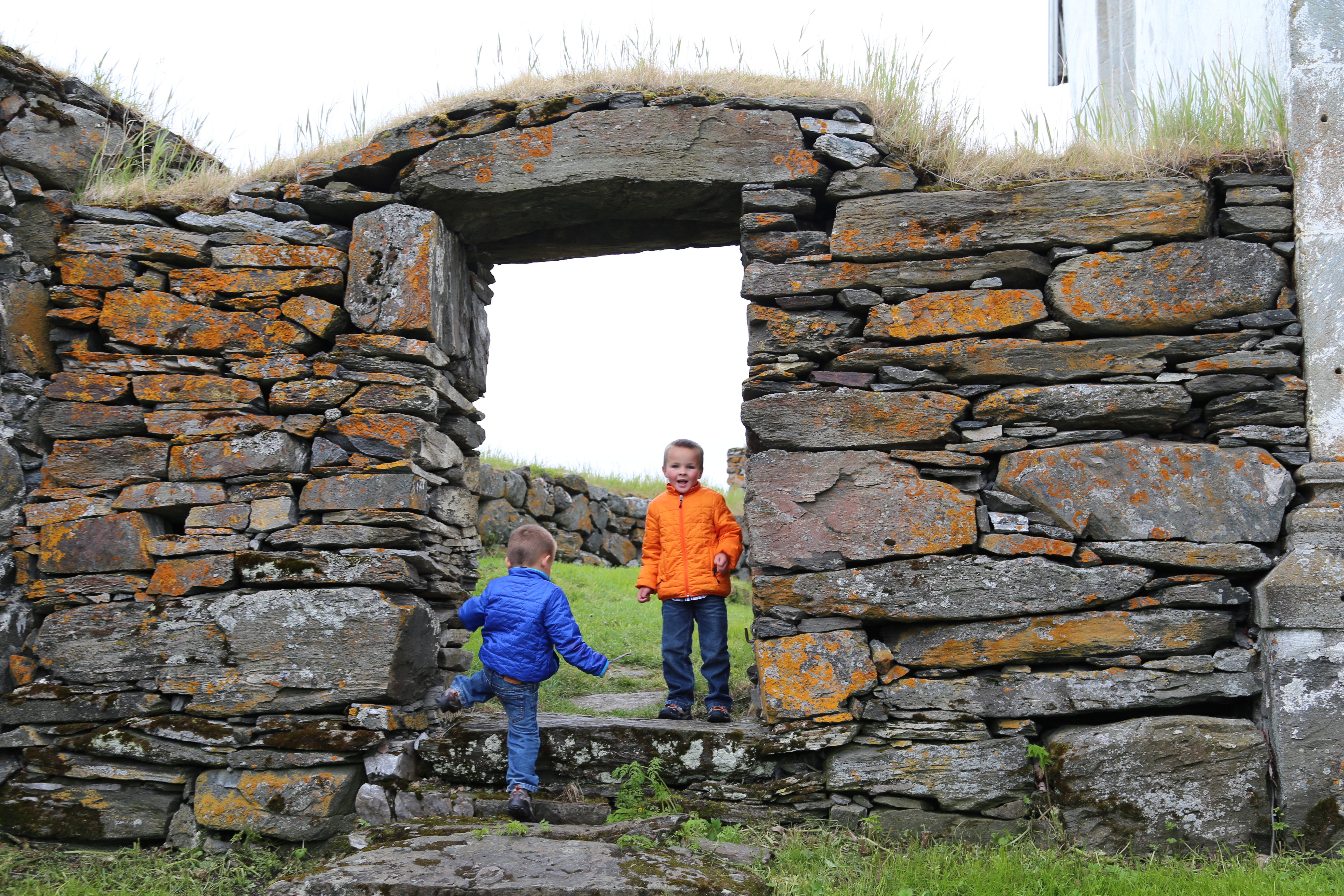 2014 Europe Trip Day 19 - Norway (Harstad & Kasfjord: Grete, Music Festival, Trondenes Church, Israelsen Gravestones, Viking Museum, Dinner with Israelsen Relatives (Tor-Arne & Bodil Eilertsen, Ernst Eilertsen, Arvid & Tove Eilertsen), Nupen Midnight Sun)