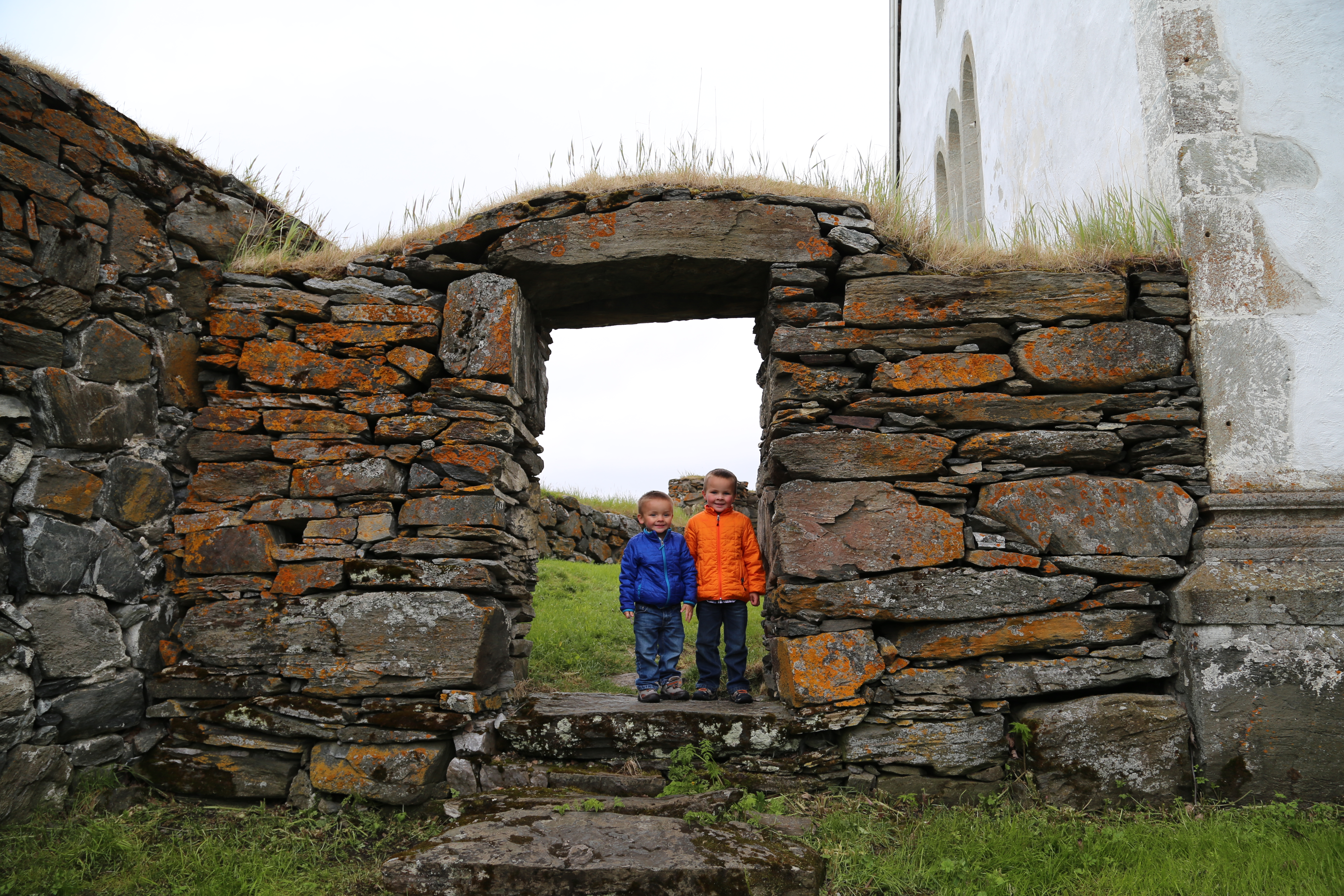 2014 Europe Trip Day 19 - Norway (Harstad & Kasfjord: Grete, Music Festival, Trondenes Church, Israelsen Gravestones, Viking Museum, Dinner with Israelsen Relatives (Tor-Arne & Bodil Eilertsen, Ernst Eilertsen, Arvid & Tove Eilertsen), Nupen Midnight Sun)