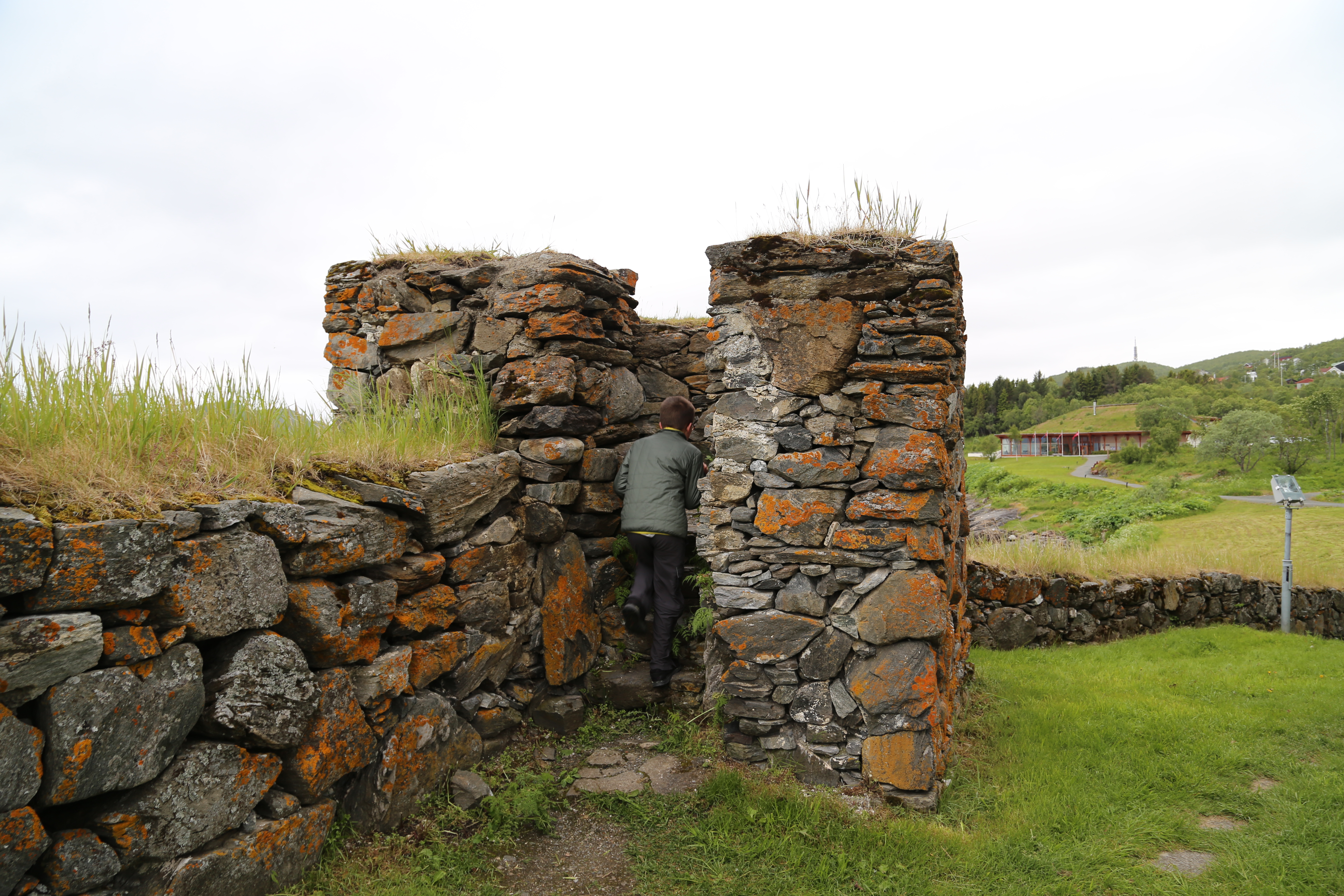 2014 Europe Trip Day 19 - Norway (Harstad & Kasfjord: Grete, Music Festival, Trondenes Church, Israelsen Gravestones, Viking Museum, Dinner with Israelsen Relatives (Tor-Arne & Bodil Eilertsen, Ernst Eilertsen, Arvid & Tove Eilertsen), Nupen Midnight Sun)