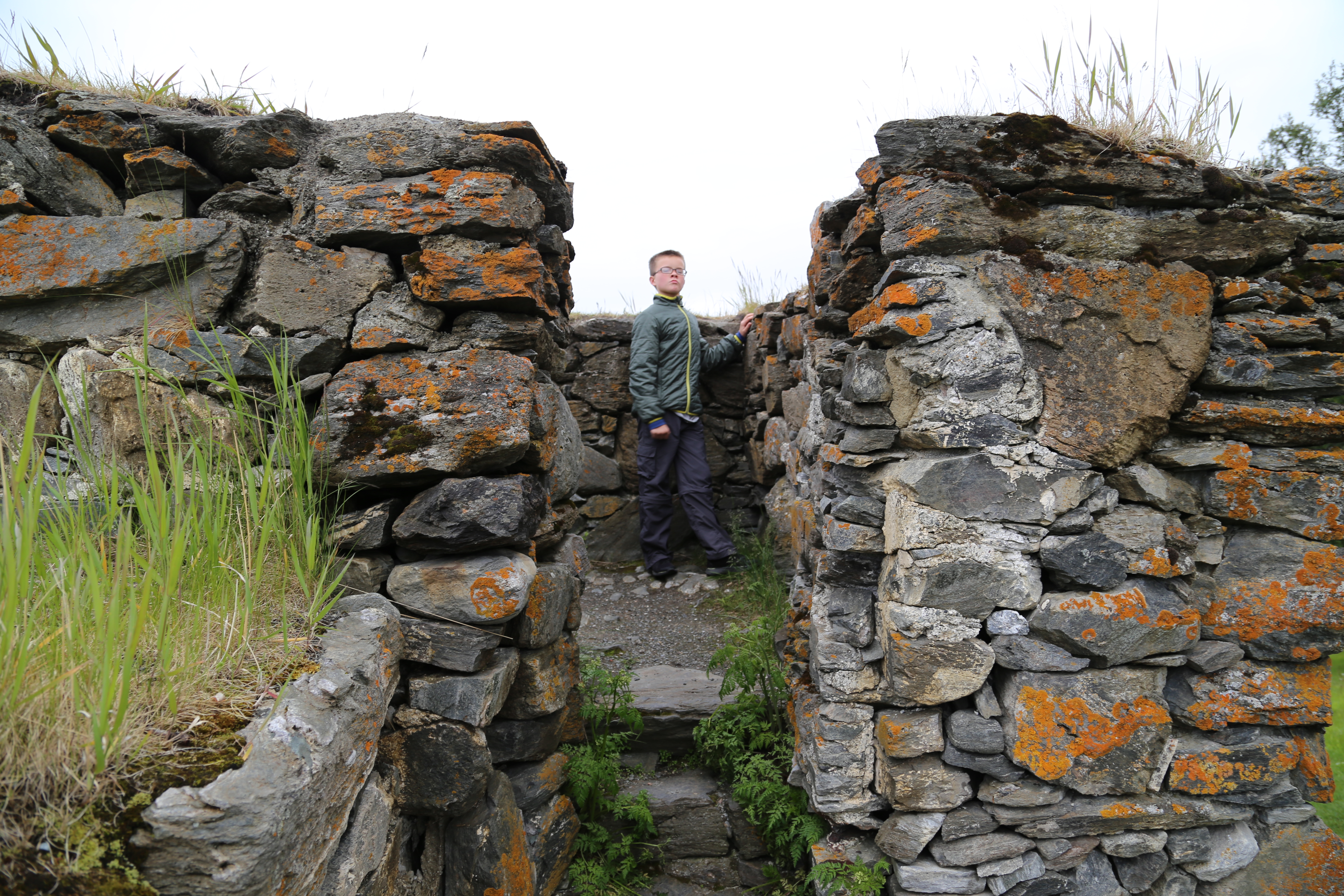 2014 Europe Trip Day 19 - Norway (Harstad & Kasfjord: Grete, Music Festival, Trondenes Church, Israelsen Gravestones, Viking Museum, Dinner with Israelsen Relatives (Tor-Arne & Bodil Eilertsen, Ernst Eilertsen, Arvid & Tove Eilertsen), Nupen Midnight Sun)