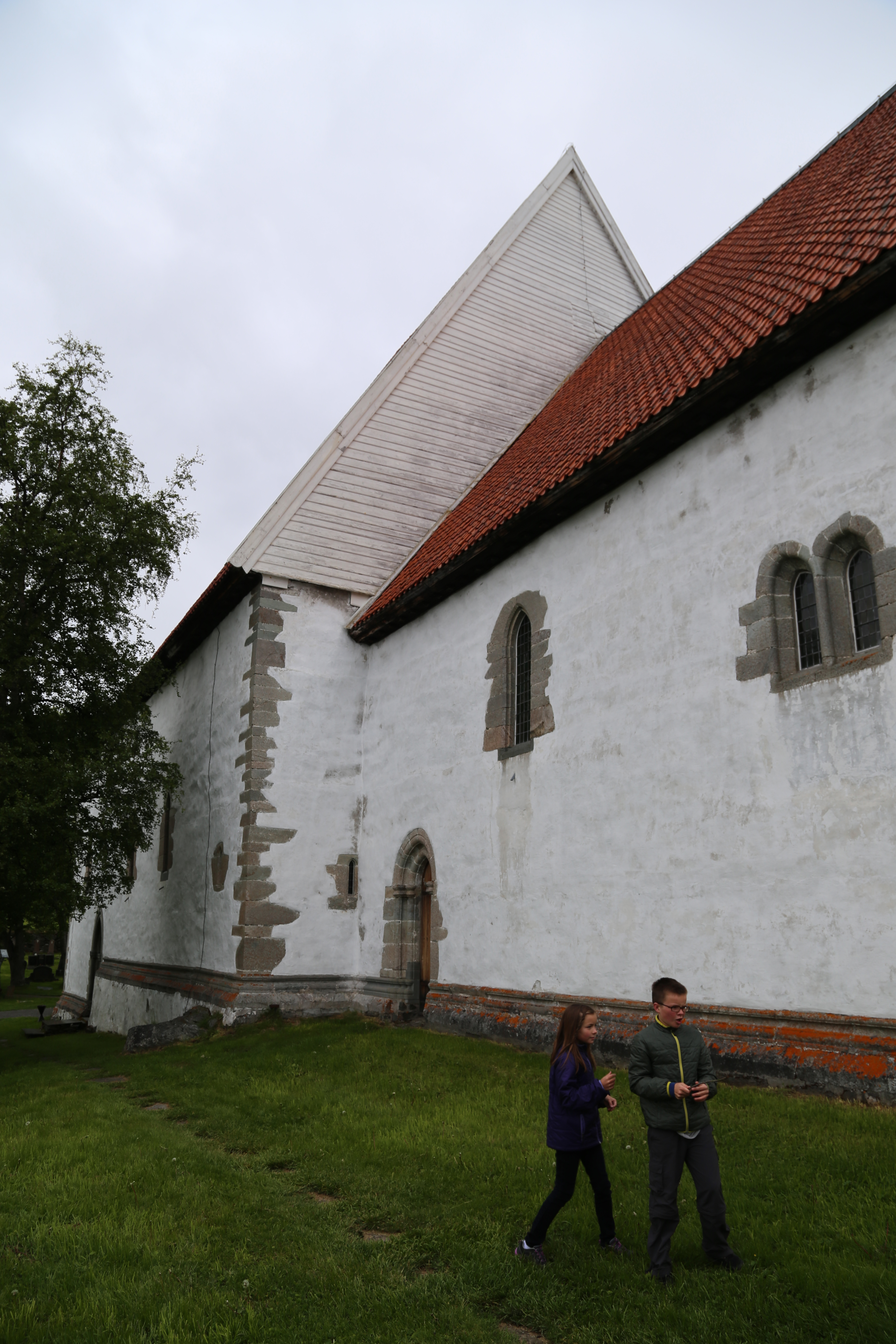 2014 Europe Trip Day 19 - Norway (Harstad & Kasfjord: Grete, Music Festival, Trondenes Church, Israelsen Gravestones, Viking Museum, Dinner with Israelsen Relatives (Tor-Arne & Bodil Eilertsen, Ernst Eilertsen, Arvid & Tove Eilertsen), Nupen Midnight Sun)