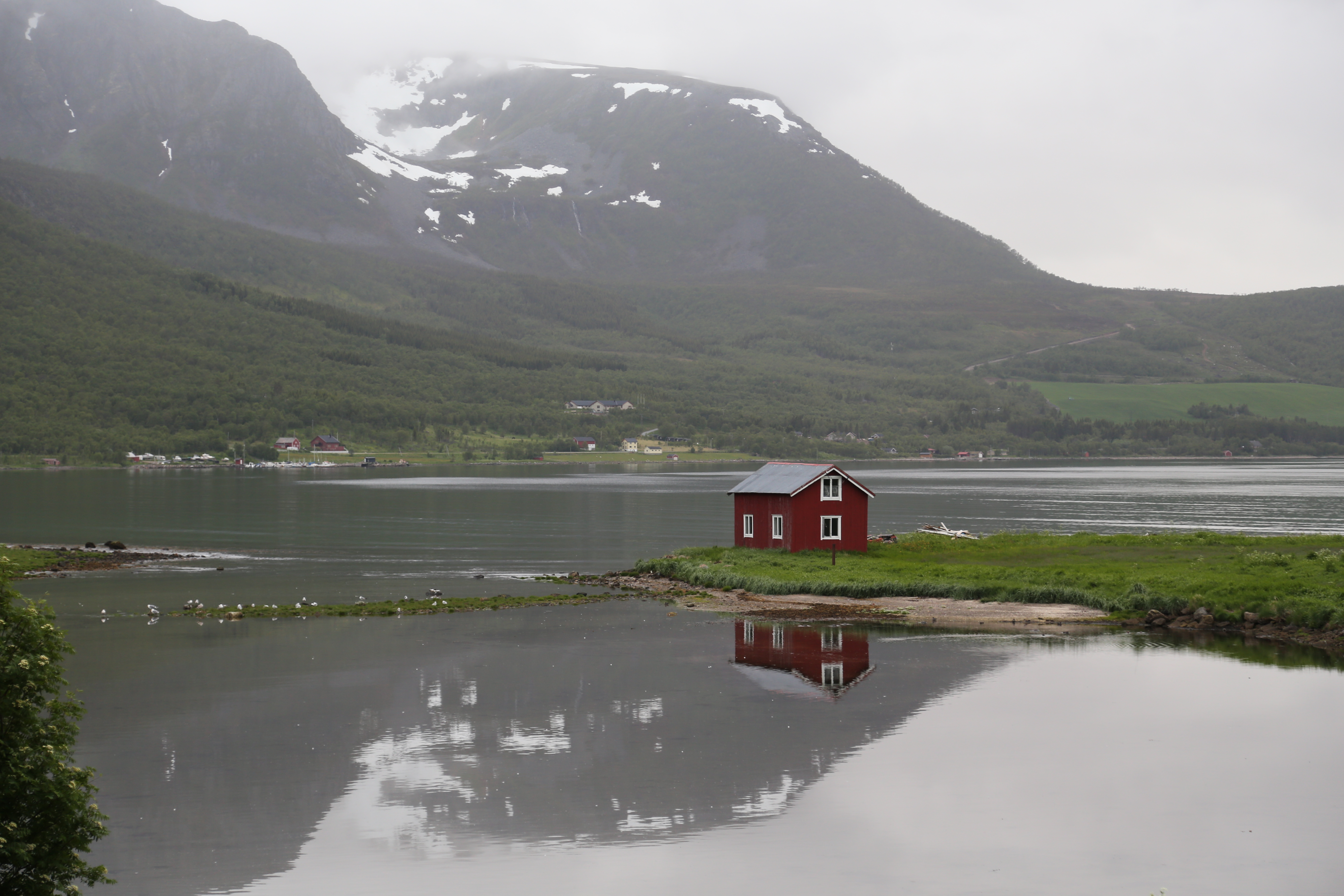 2014 Europe Trip Day 19 - Norway (Harstad & Kasfjord: Grete, Music Festival, Trondenes Church, Israelsen Gravestones, Viking Museum, Dinner with Israelsen Relatives (Tor-Arne & Bodil Eilertsen, Ernst Eilertsen, Arvid & Tove Eilertsen), Nupen Midnight Sun)