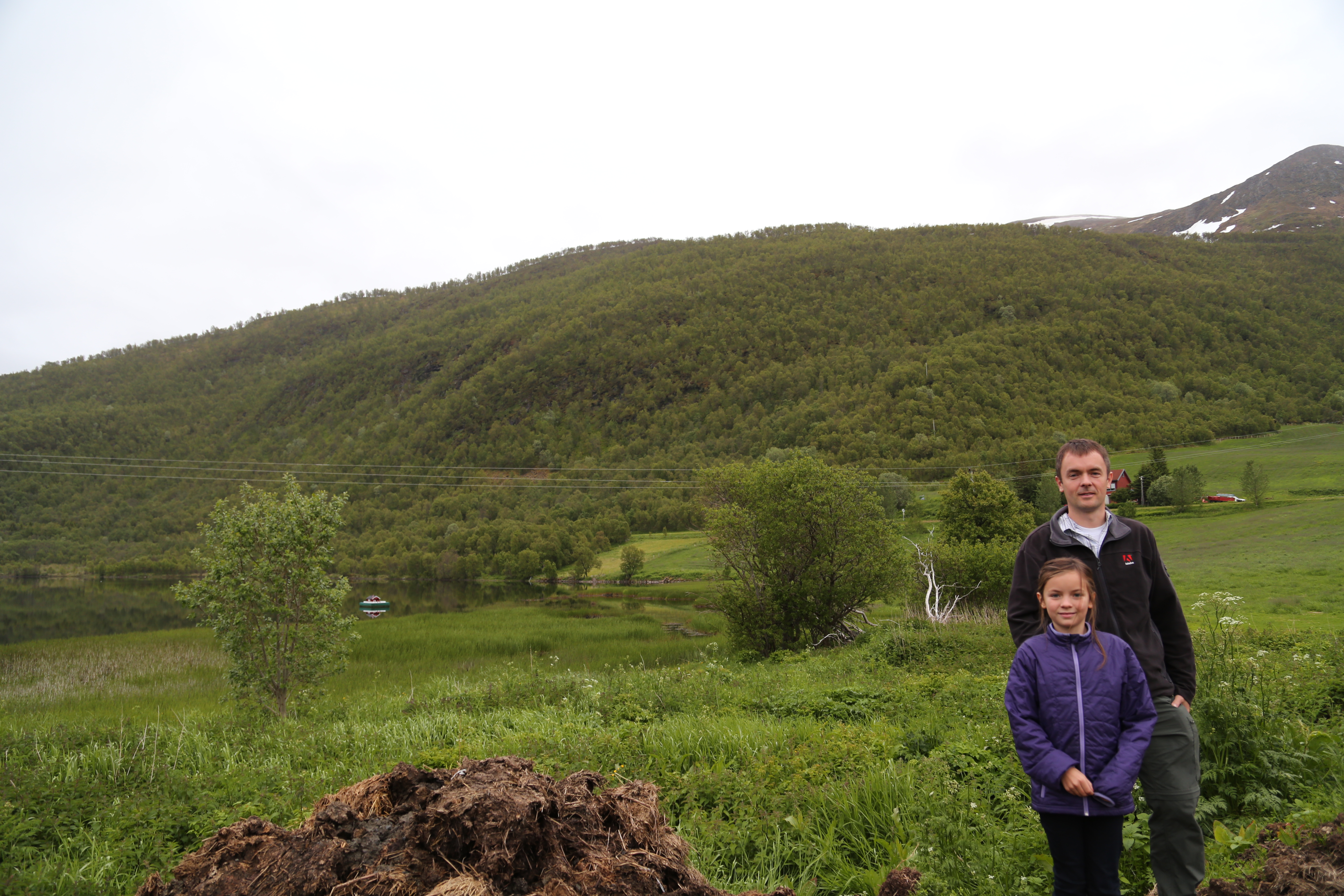 2014 Europe Trip Day 19 - Norway (Harstad & Kasfjord: Grete, Music Festival, Trondenes Church, Israelsen Gravestones, Viking Museum, Dinner with Israelsen Relatives (Tor-Arne & Bodil Eilertsen, Ernst Eilertsen, Arvid & Tove Eilertsen), Nupen Midnight Sun)