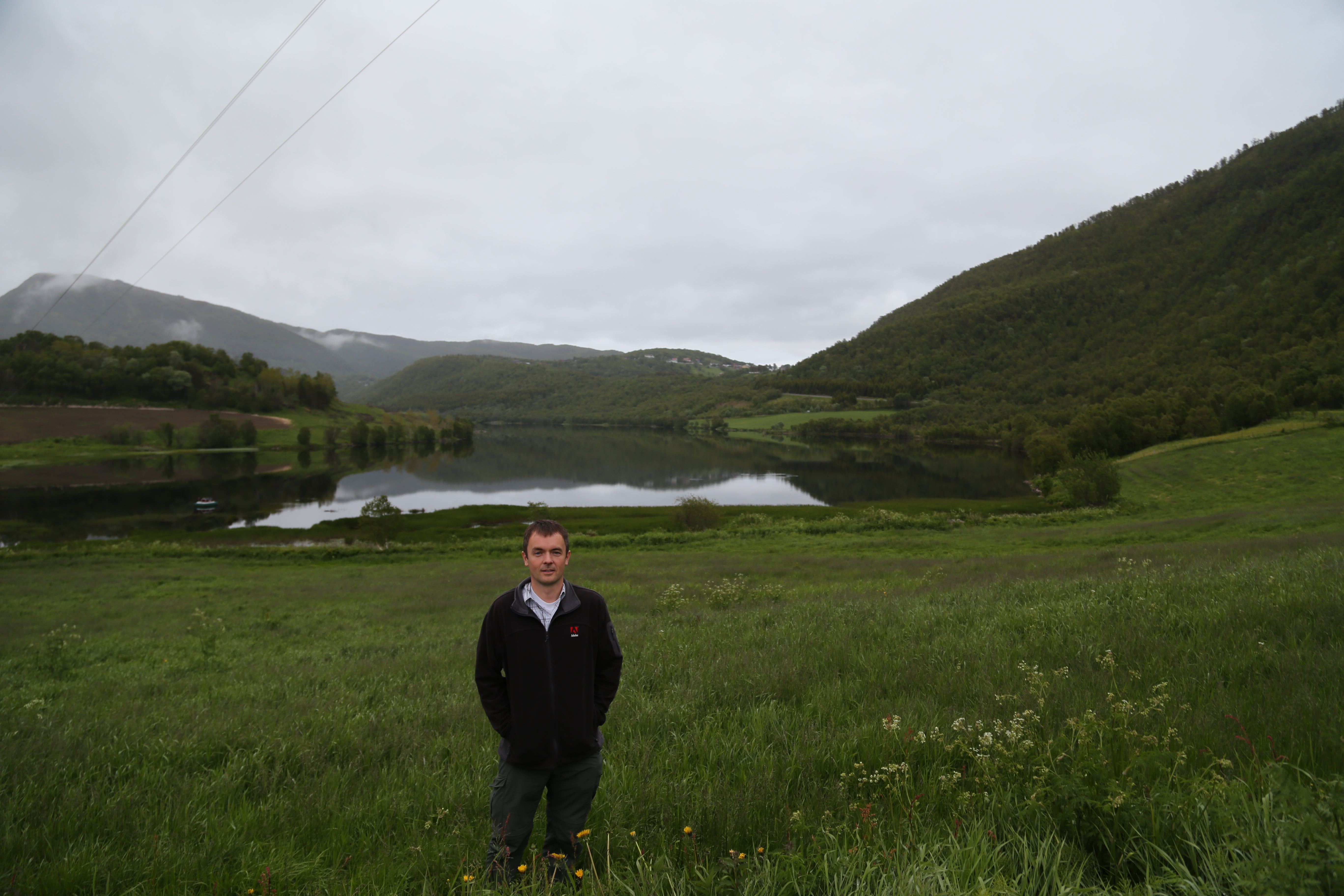 2014 Europe Trip Day 19 - Norway (Harstad & Kasfjord: Grete, Music Festival, Trondenes Church, Israelsen Gravestones, Viking Museum, Dinner with Israelsen Relatives (Tor-Arne & Bodil Eilertsen, Ernst Eilertsen, Arvid & Tove Eilertsen), Nupen Midnight Sun)