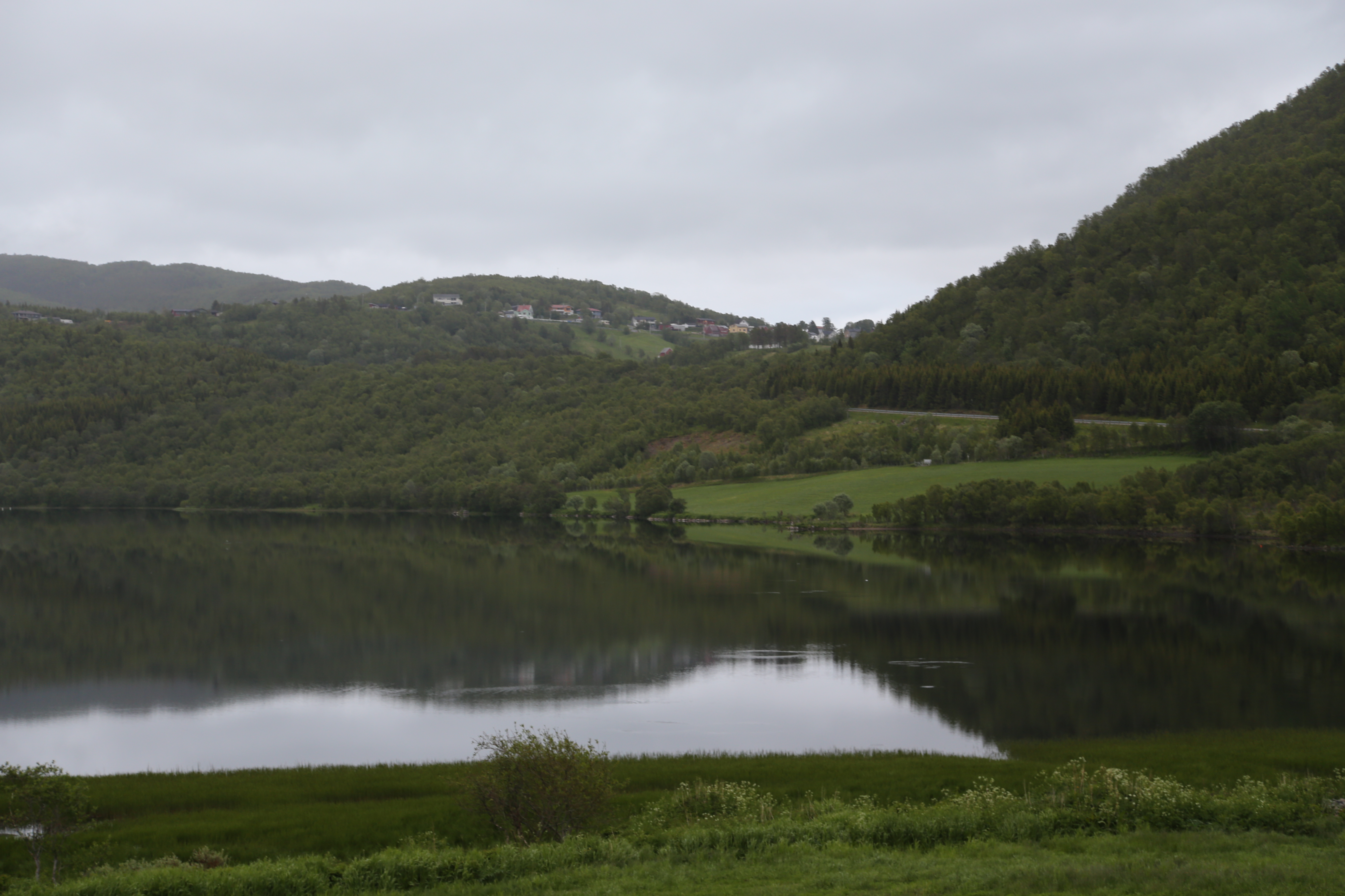 2014 Europe Trip Day 19 - Norway (Harstad & Kasfjord: Grete, Music Festival, Trondenes Church, Israelsen Gravestones, Viking Museum, Dinner with Israelsen Relatives (Tor-Arne & Bodil Eilertsen, Ernst Eilertsen, Arvid & Tove Eilertsen), Nupen Midnight Sun)