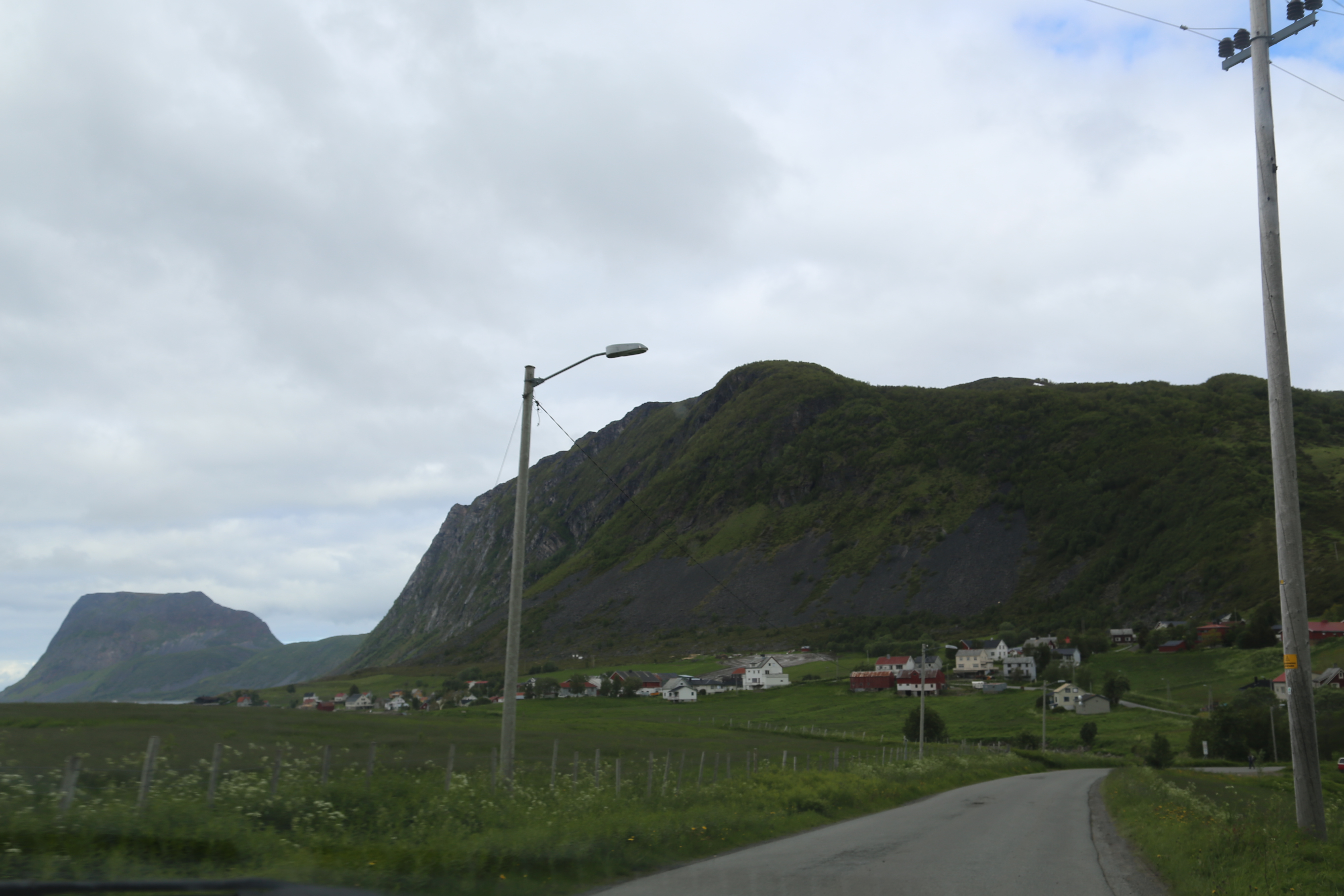 2014 Europe Trip Day 20 - Norway (Kasfjord & Aun: Midnight Sun, Aun, Home Where Andrew M. Israelsen Was Born, Where Andrew M. Israelsen Was Baptized (Kasfjordvatnet Lake), Eilertsen Farm, Harstad / Narvik Evenes Airport, Bergen Airport, 1860 Nordnes Home)