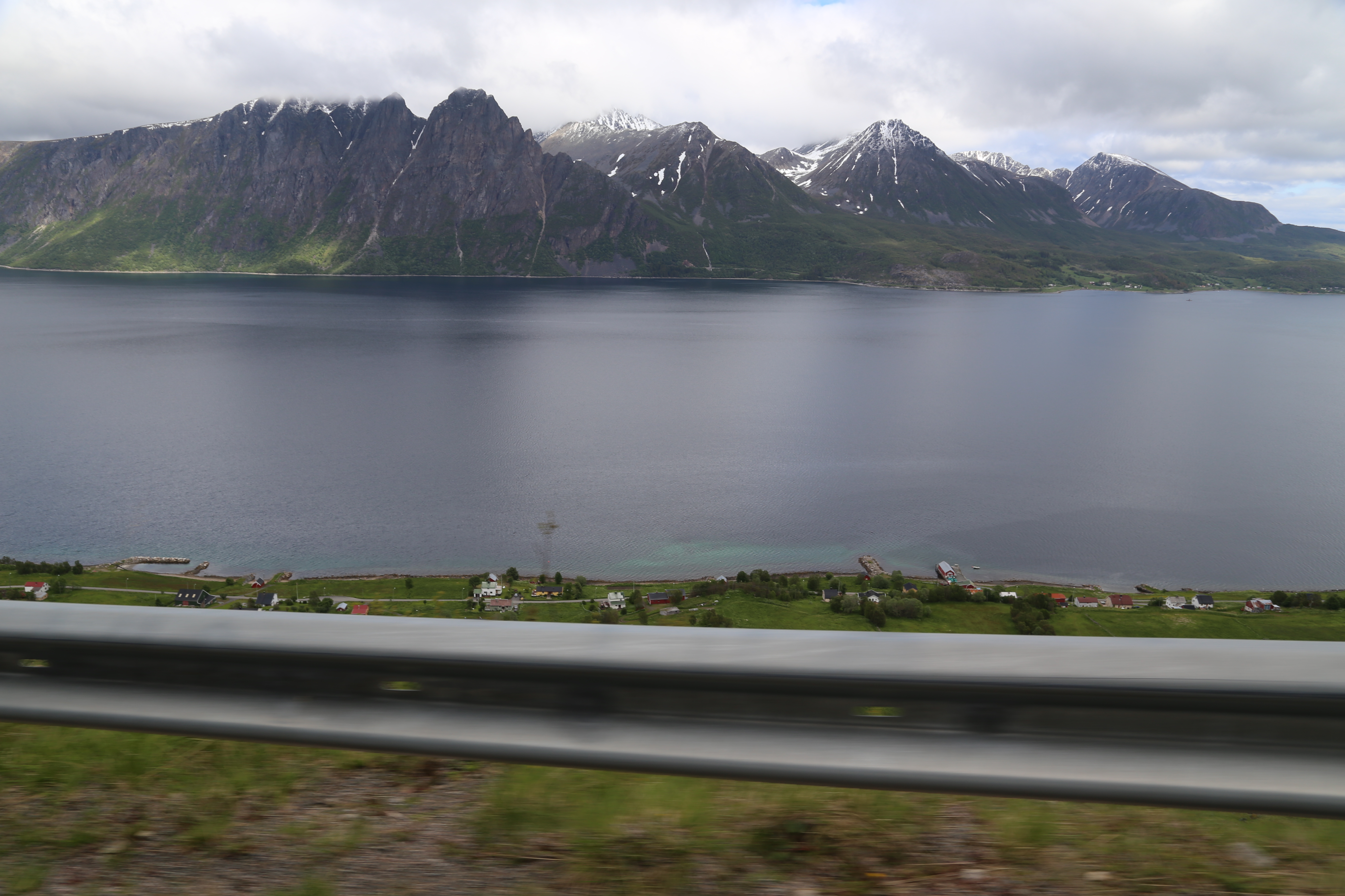 2014 Europe Trip Day 20 - Norway (Kasfjord & Aun: Midnight Sun, Aun, Home Where Andrew M. Israelsen Was Born, Where Andrew M. Israelsen Was Baptized (Kasfjordvatnet Lake), Eilertsen Farm, Harstad / Narvik Evenes Airport, Bergen Airport, 1860 Nordnes Home)