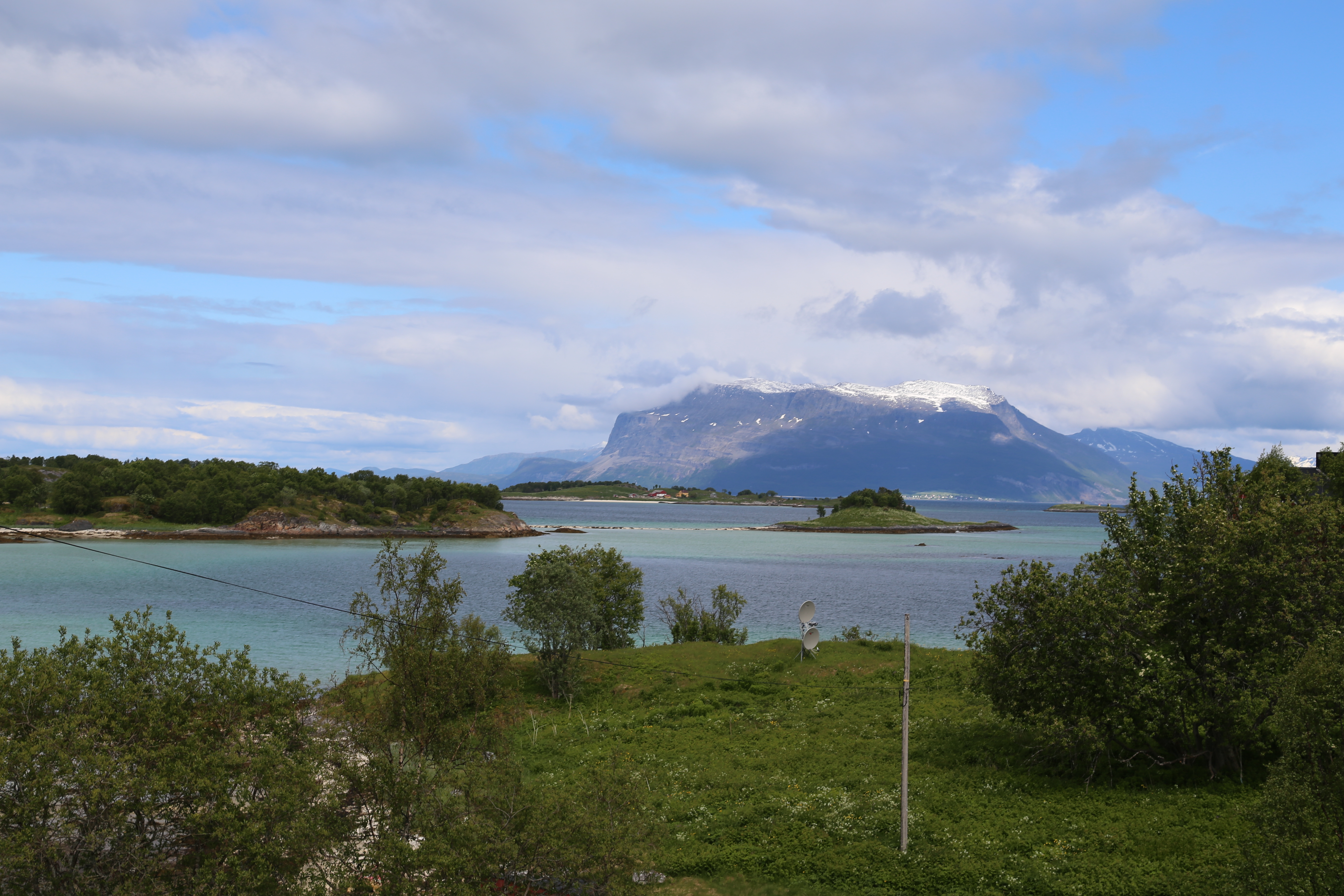 2014 Europe Trip Day 20 - Norway (Kasfjord & Aun: Midnight Sun, Aun, Home Where Andrew M. Israelsen Was Born, Where Andrew M. Israelsen Was Baptized (Kasfjordvatnet Lake), Eilertsen Farm, Harstad / Narvik Evenes Airport, Bergen Airport, 1860 Nordnes Home)