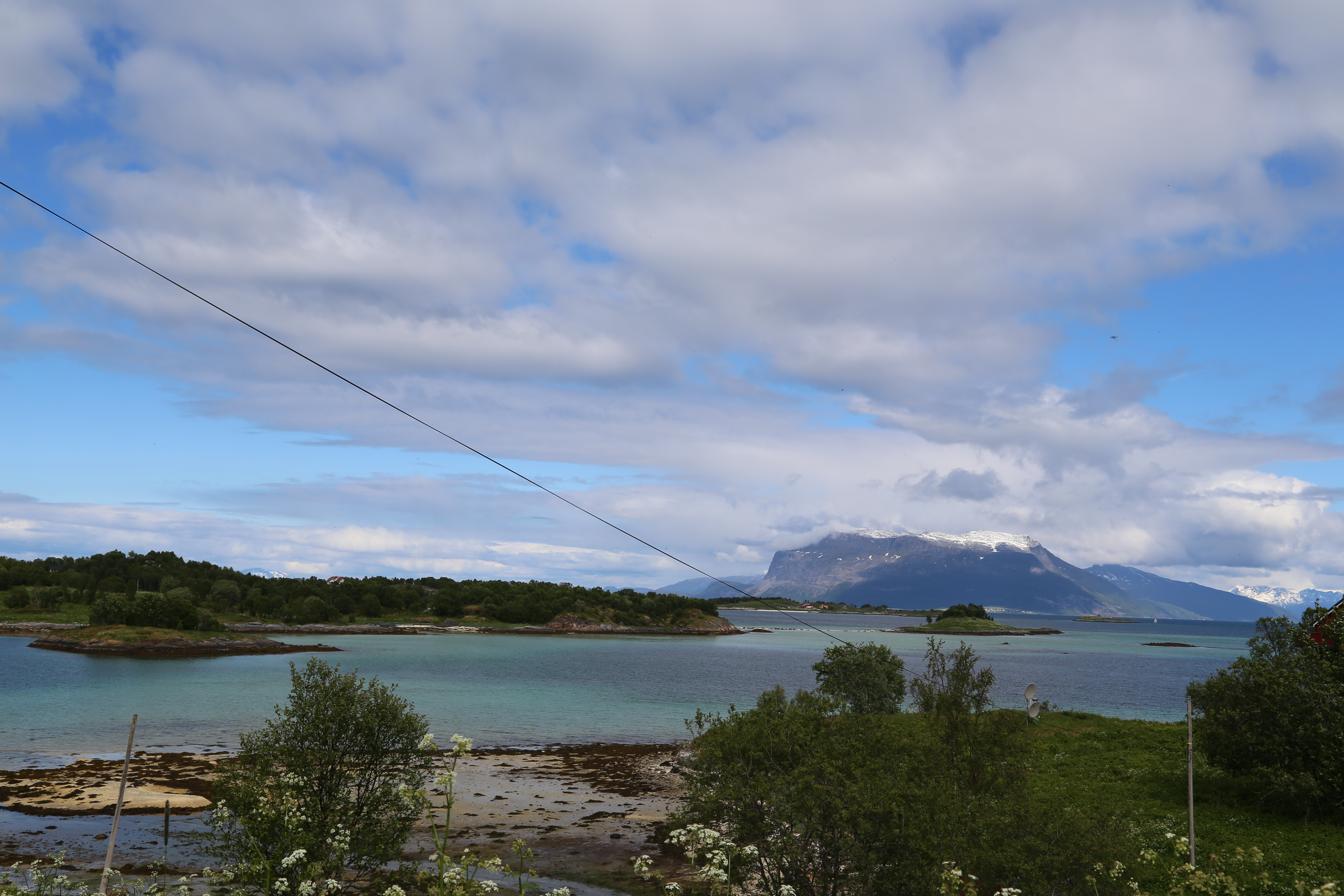 2014 Europe Trip Day 20 - Norway (Kasfjord & Aun: Midnight Sun, Aun, Home Where Andrew M. Israelsen Was Born, Where Andrew M. Israelsen Was Baptized (Kasfjordvatnet Lake), Eilertsen Farm, Harstad / Narvik Evenes Airport, Bergen Airport, 1860 Nordnes Home)