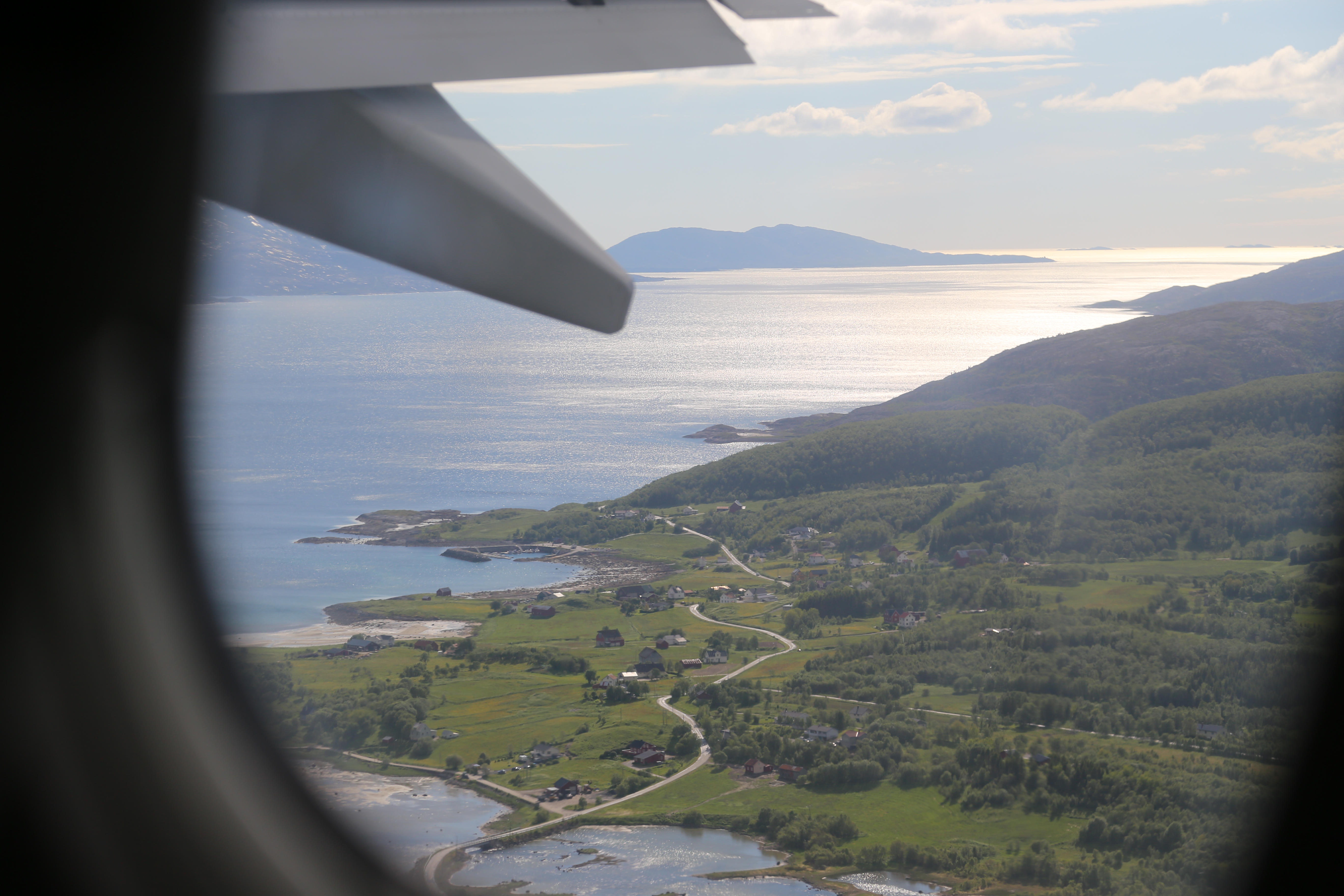 2014 Europe Trip Day 20 - Norway (Kasfjord & Aun: Midnight Sun, Aun, Home Where Andrew M. Israelsen Was Born, Where Andrew M. Israelsen Was Baptized (Kasfjordvatnet Lake), Eilertsen Farm, Harstad / Narvik Evenes Airport, Bergen Airport, 1860 Nordnes Home)