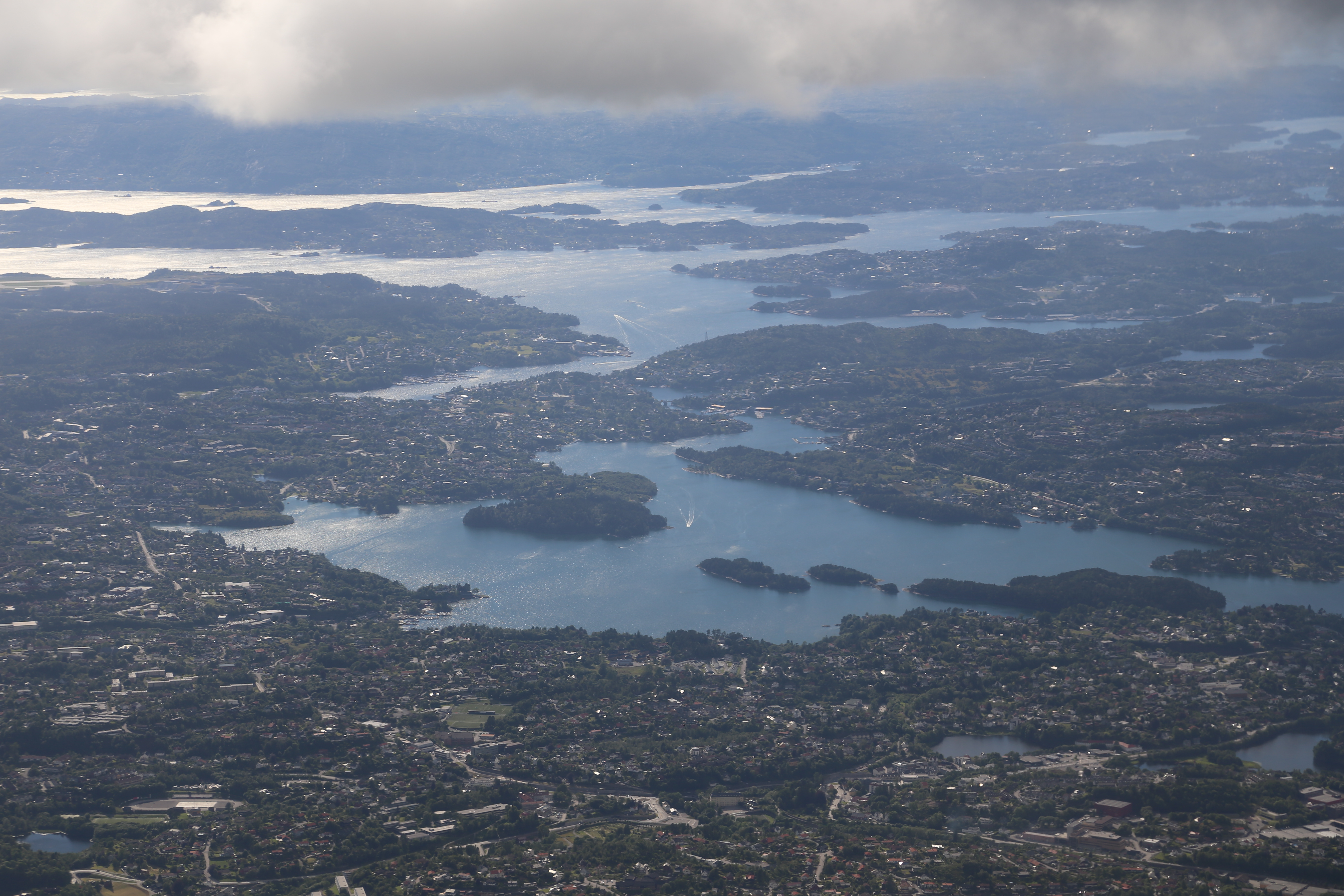 2014 Europe Trip Day 20 - Norway (Kasfjord & Aun: Midnight Sun, Aun, Home Where Andrew M. Israelsen Was Born, Where Andrew M. Israelsen Was Baptized (Kasfjordvatnet Lake), Eilertsen Farm, Harstad / Narvik Evenes Airport, Bergen Airport, 1860 Nordnes Home)