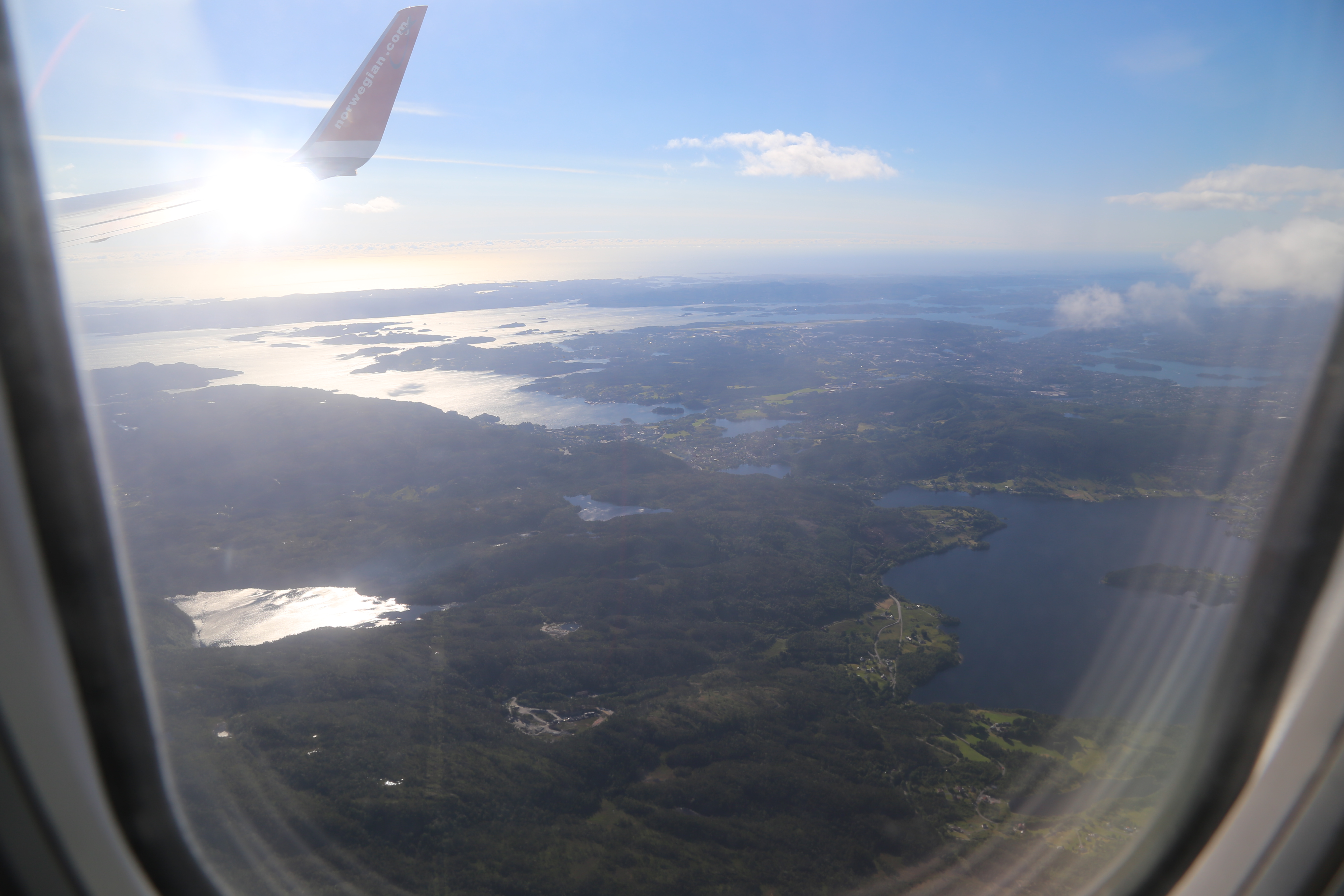 2014 Europe Trip Day 20 - Norway (Kasfjord & Aun: Midnight Sun, Aun, Home Where Andrew M. Israelsen Was Born, Where Andrew M. Israelsen Was Baptized (Kasfjordvatnet Lake), Eilertsen Farm, Harstad / Narvik Evenes Airport, Bergen Airport, 1860 Nordnes Home)