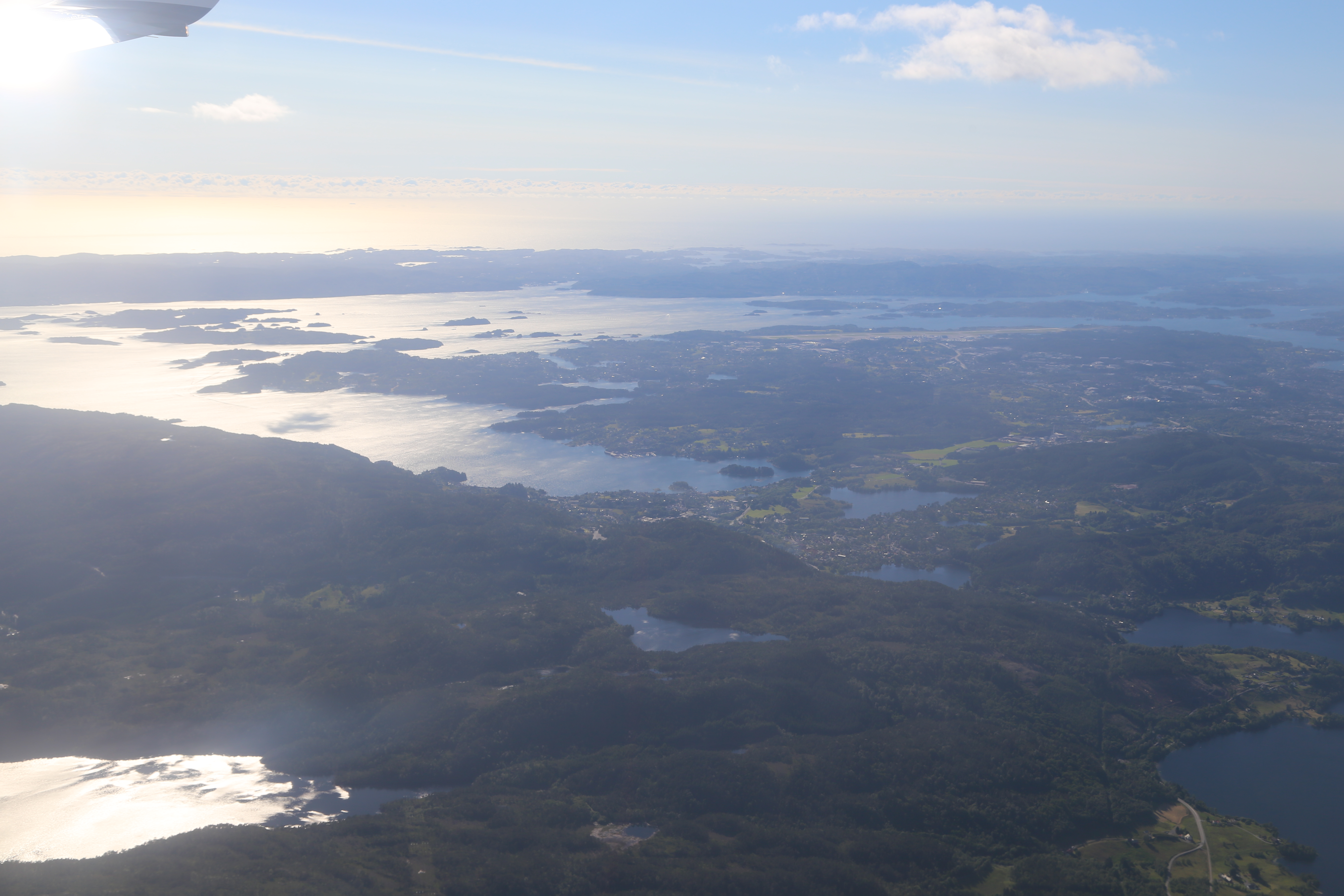 2014 Europe Trip Day 20 - Norway (Kasfjord & Aun: Midnight Sun, Aun, Home Where Andrew M. Israelsen Was Born, Where Andrew M. Israelsen Was Baptized (Kasfjordvatnet Lake), Eilertsen Farm, Harstad / Narvik Evenes Airport, Bergen Airport, 1860 Nordnes Home)