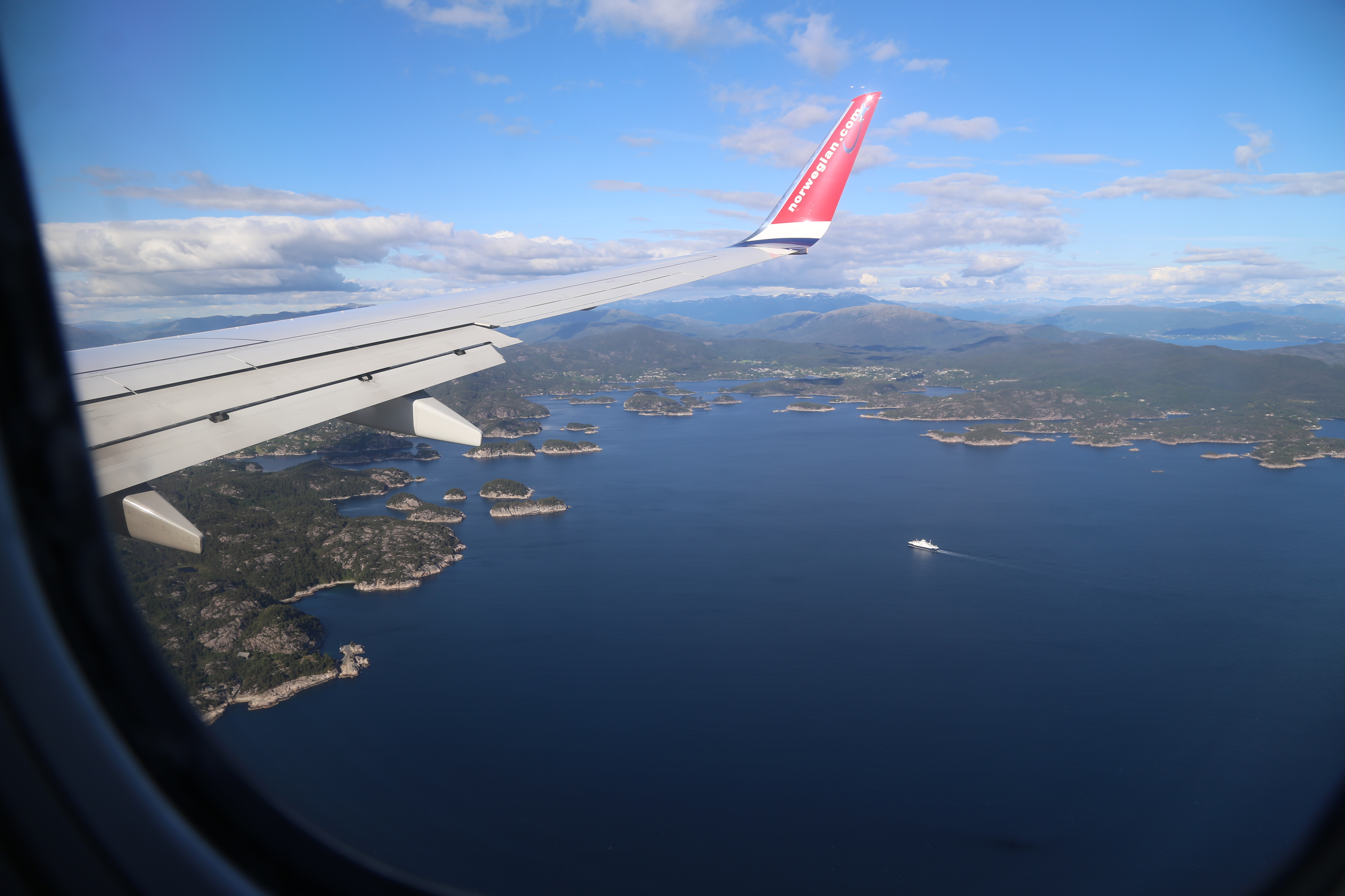 2014 Europe Trip Day 20 - Norway (Kasfjord & Aun: Midnight Sun, Aun, Home Where Andrew M. Israelsen Was Born, Where Andrew M. Israelsen Was Baptized (Kasfjordvatnet Lake), Eilertsen Farm, Harstad / Narvik Evenes Airport, Bergen Airport, 1860 Nordnes Home)