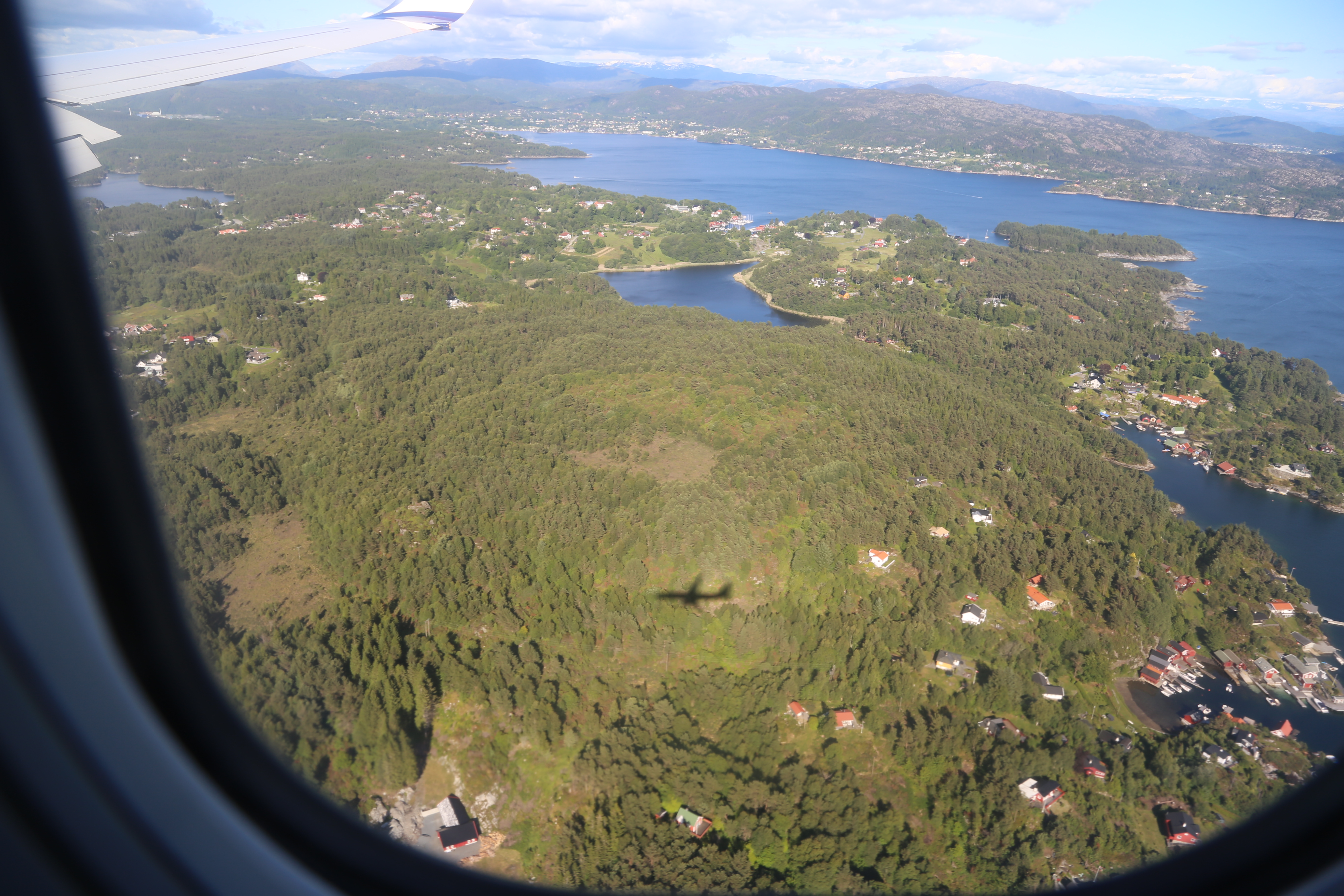 2014 Europe Trip Day 20 - Norway (Kasfjord & Aun: Midnight Sun, Aun, Home Where Andrew M. Israelsen Was Born, Where Andrew M. Israelsen Was Baptized (Kasfjordvatnet Lake), Eilertsen Farm, Harstad / Narvik Evenes Airport, Bergen Airport, 1860 Nordnes Home)