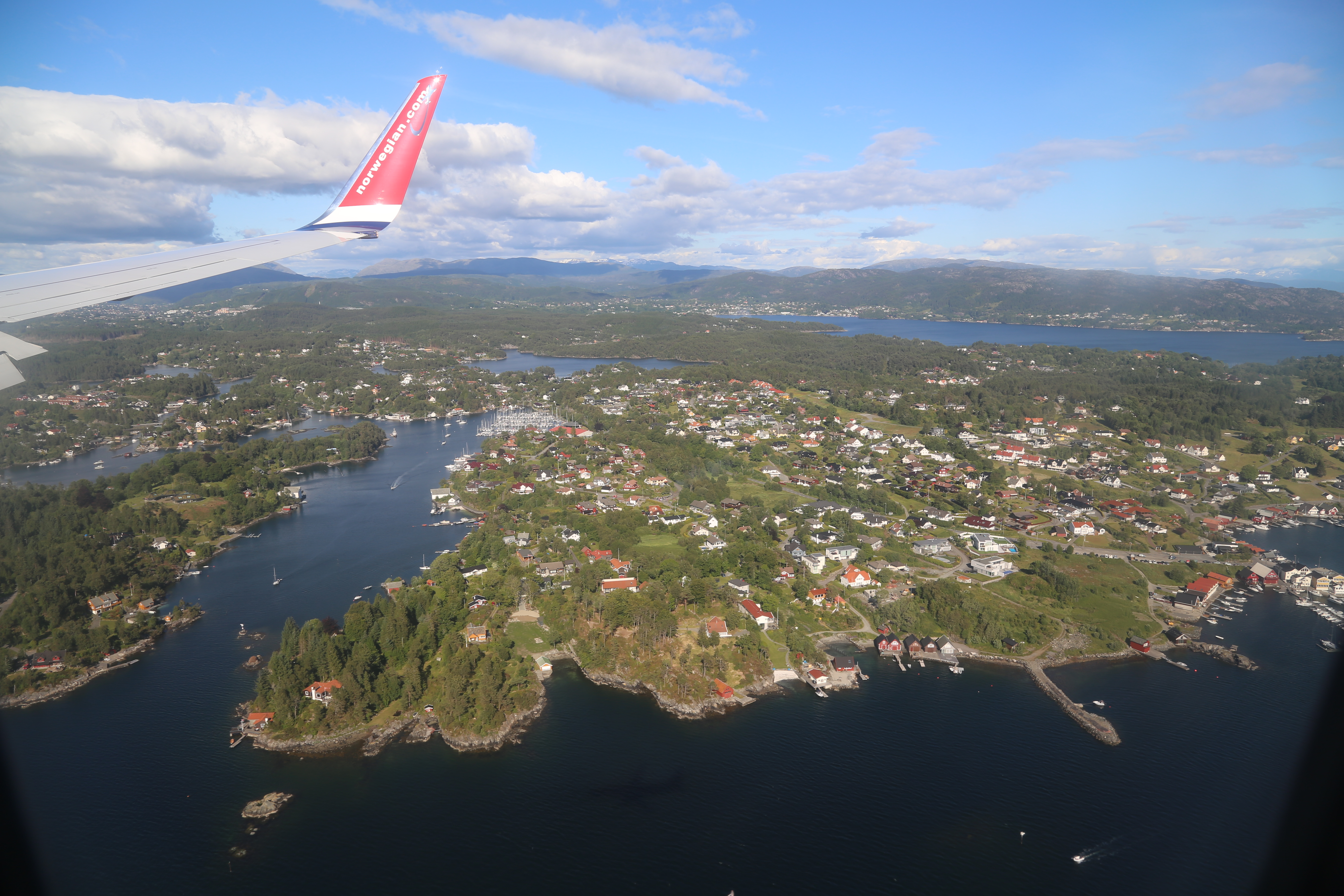 2014 Europe Trip Day 20 - Norway (Kasfjord & Aun: Midnight Sun, Aun, Home Where Andrew M. Israelsen Was Born, Where Andrew M. Israelsen Was Baptized (Kasfjordvatnet Lake), Eilertsen Farm, Harstad / Narvik Evenes Airport, Bergen Airport, 1860 Nordnes Home)