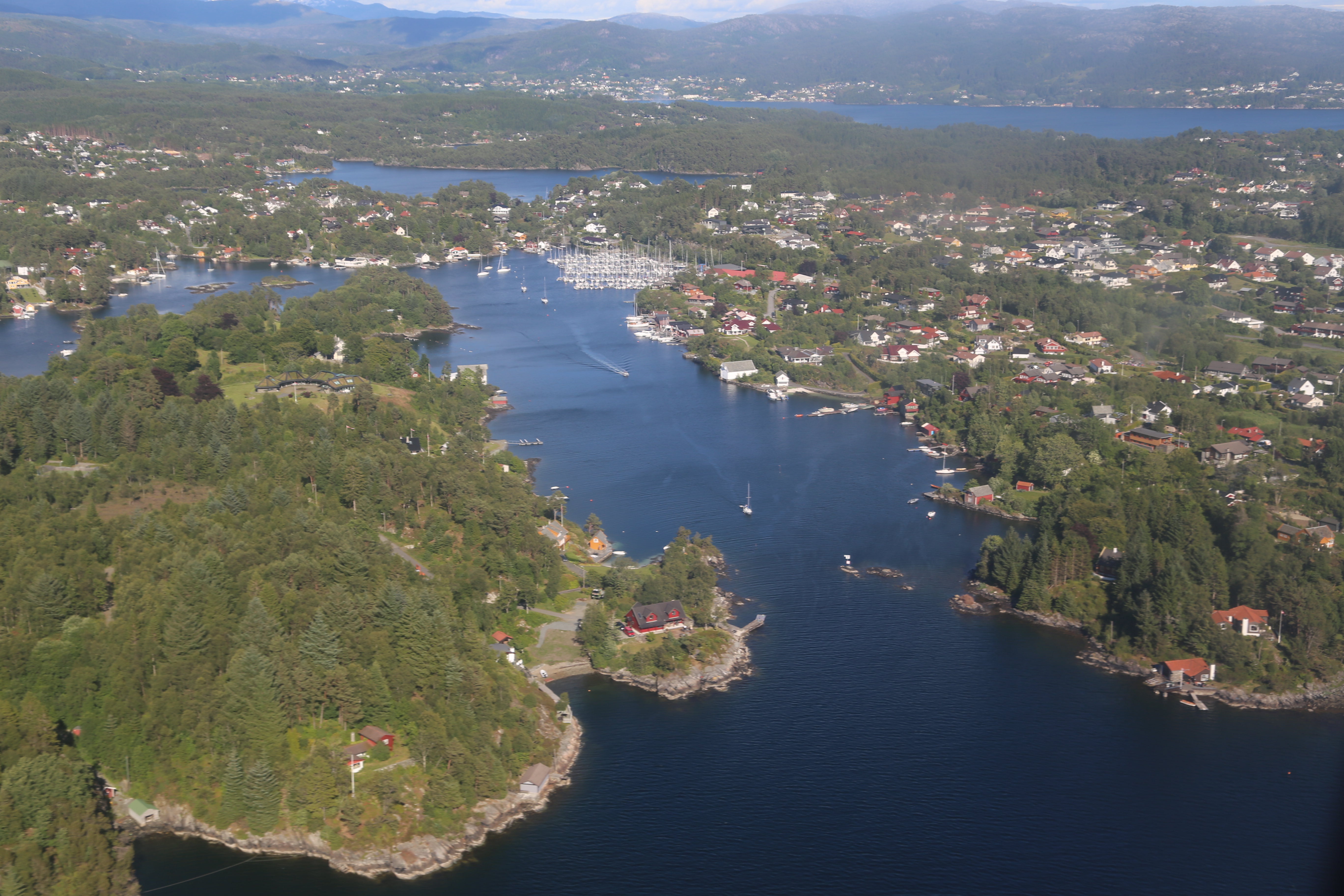 2014 Europe Trip Day 20 - Norway (Kasfjord & Aun: Midnight Sun, Aun, Home Where Andrew M. Israelsen Was Born, Where Andrew M. Israelsen Was Baptized (Kasfjordvatnet Lake), Eilertsen Farm, Harstad / Narvik Evenes Airport, Bergen Airport, 1860 Nordnes Home)