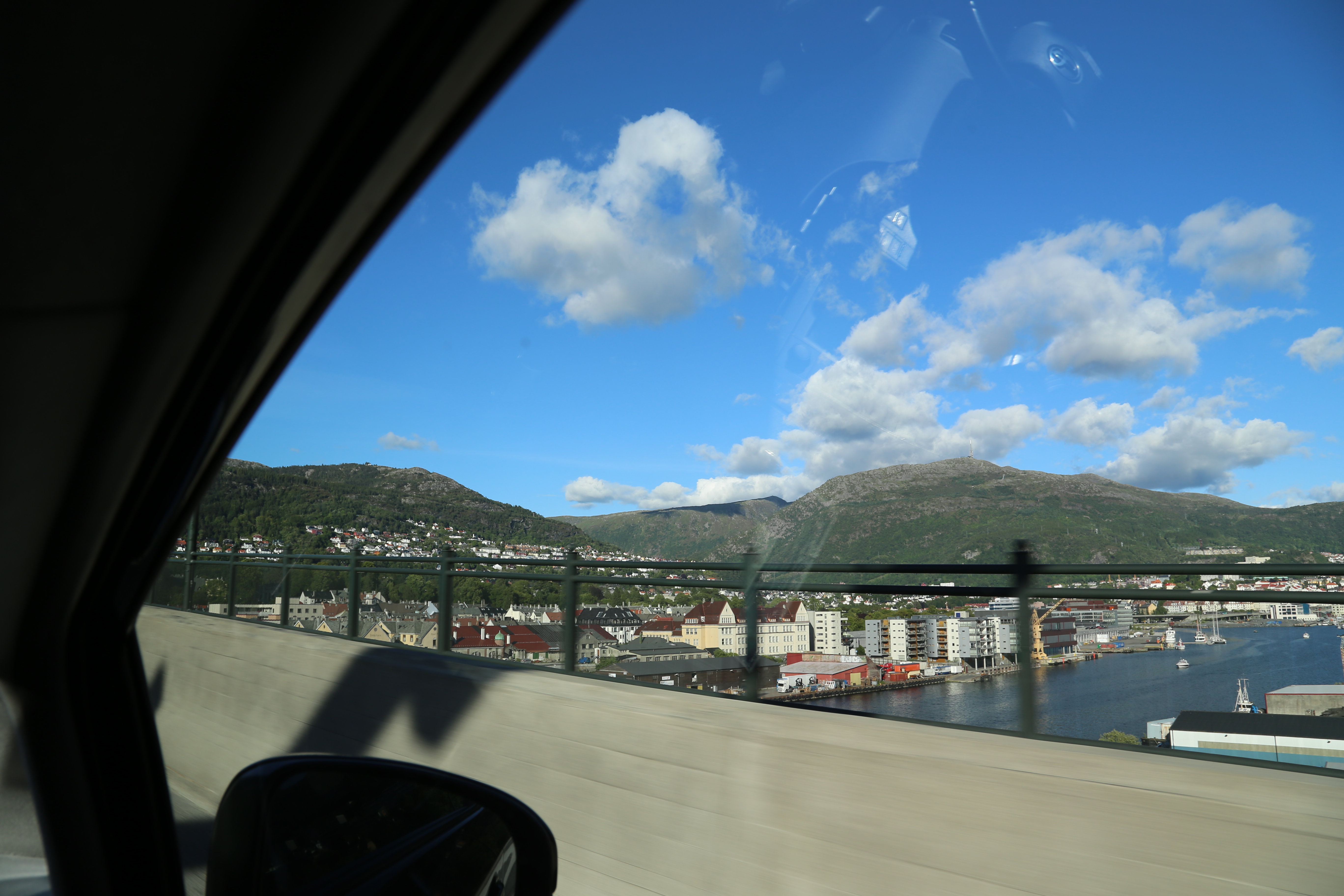 2014 Europe Trip Day 20 - Norway (Kasfjord & Aun: Midnight Sun, Aun, Home Where Andrew M. Israelsen Was Born, Where Andrew M. Israelsen Was Baptized (Kasfjordvatnet Lake), Eilertsen Farm, Harstad / Narvik Evenes Airport, Bergen Airport, 1860 Nordnes Home)