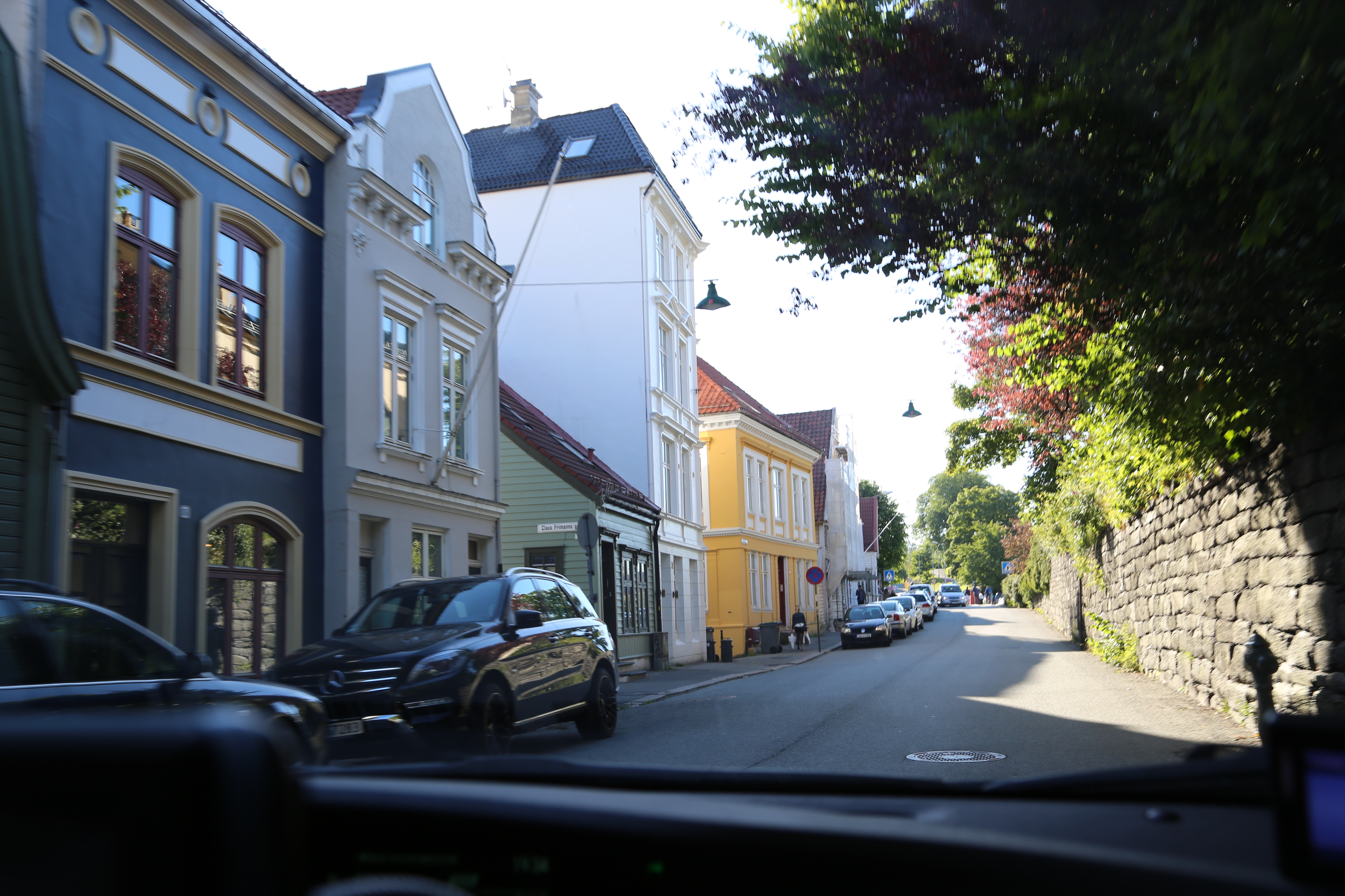 2014 Europe Trip Day 20 - Norway (Kasfjord & Aun: Midnight Sun, Aun, Home Where Andrew M. Israelsen Was Born, Where Andrew M. Israelsen Was Baptized (Kasfjordvatnet Lake), Eilertsen Farm, Harstad / Narvik Evenes Airport, Bergen Airport, 1860 Nordnes Home)