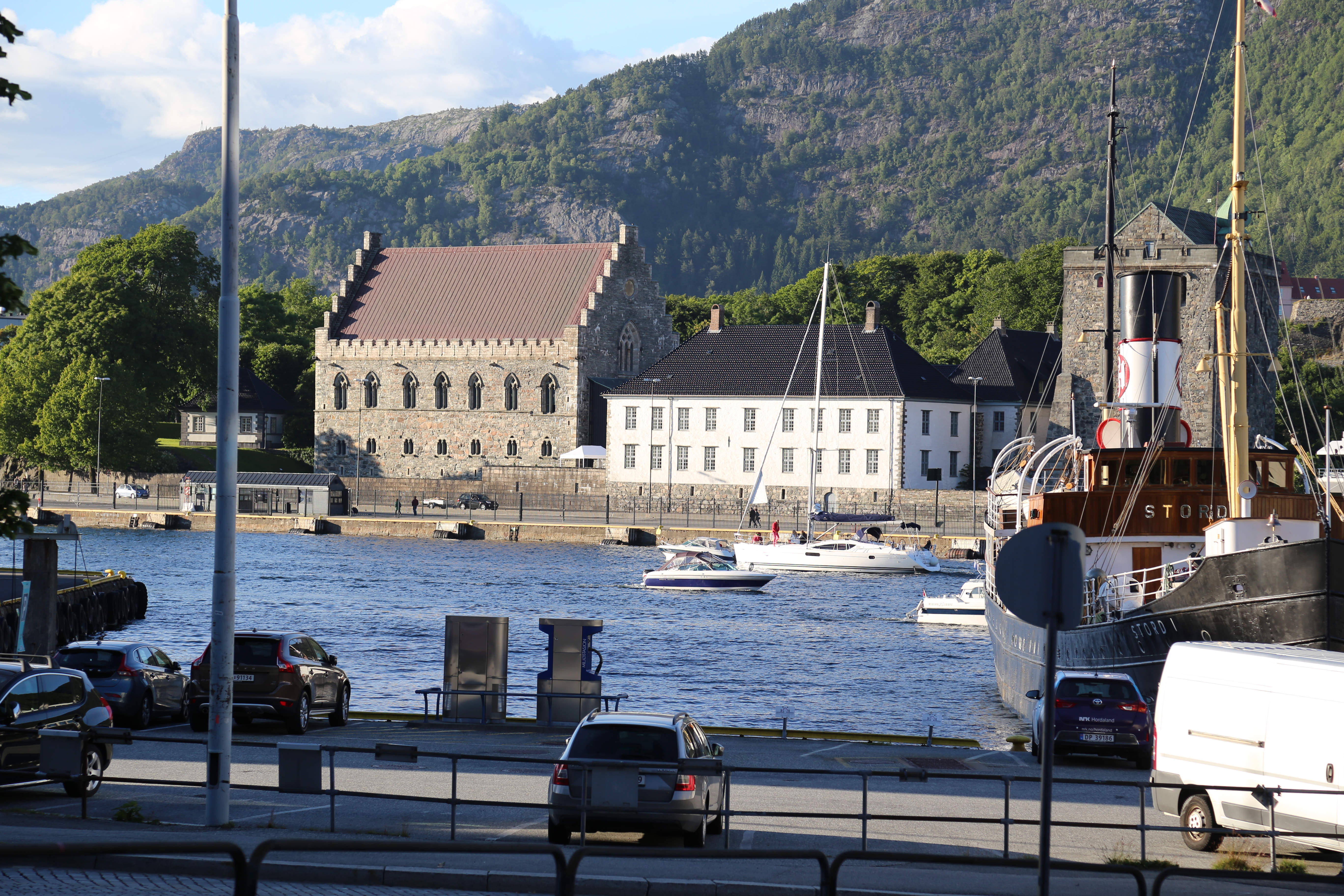 2014 Europe Trip Day 20 - Norway (Kasfjord & Aun: Midnight Sun, Aun, Home Where Andrew M. Israelsen Was Born, Where Andrew M. Israelsen Was Baptized (Kasfjordvatnet Lake), Eilertsen Farm, Harstad / Narvik Evenes Airport, Bergen Airport, 1860 Nordnes Home)