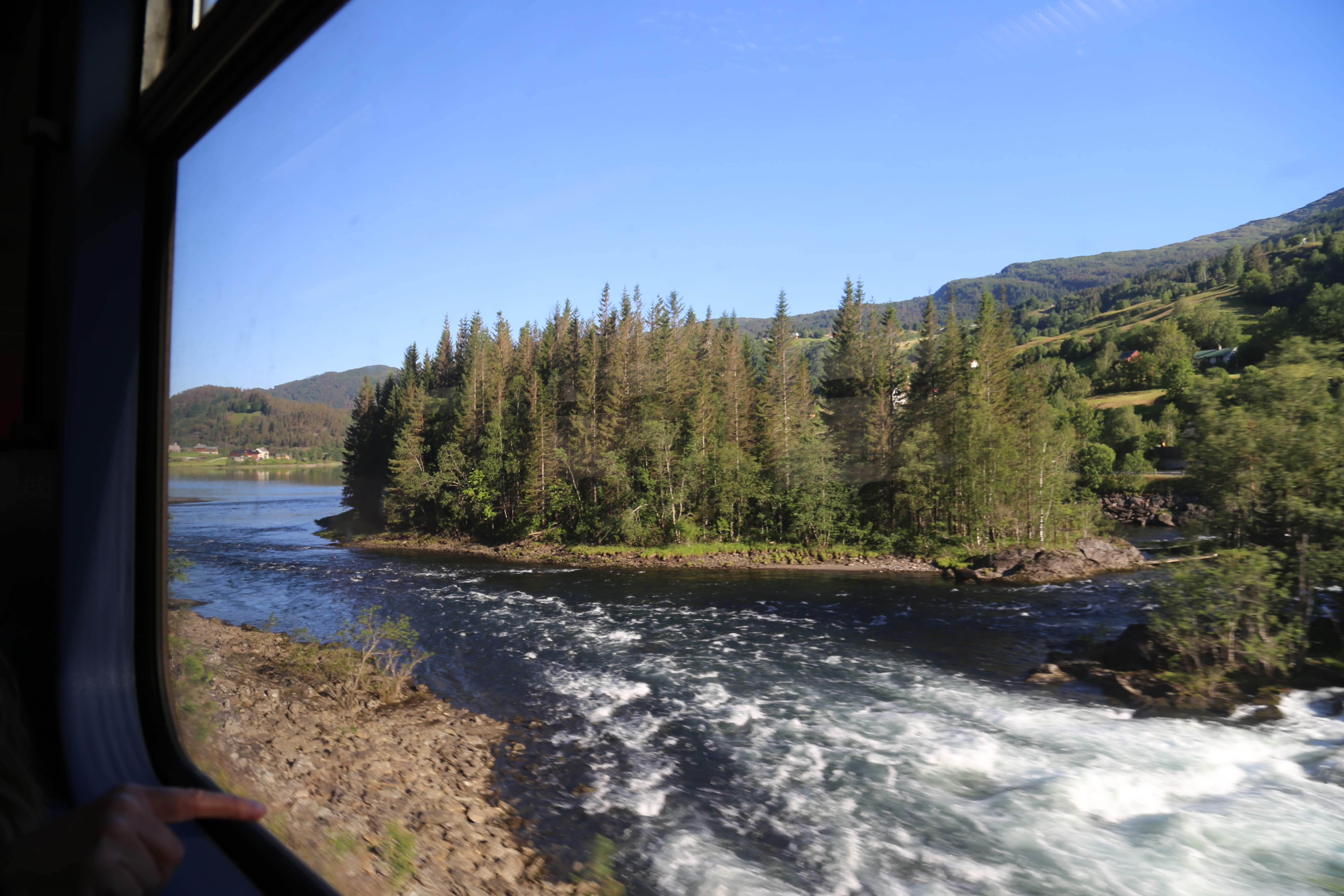 2014 Europe Trip Day 21 - Norway (Norway in a Nutshell (Roundtrip from Bergen via Myrdal): Train Bergen-Myrdal, The Flåm Railway, Fjord Cruise Flam-Gudvangen, Nærøyfjord (Narrowest Fjord in World), Bus Gudvangen-Voss, Train Voss-Bergen)