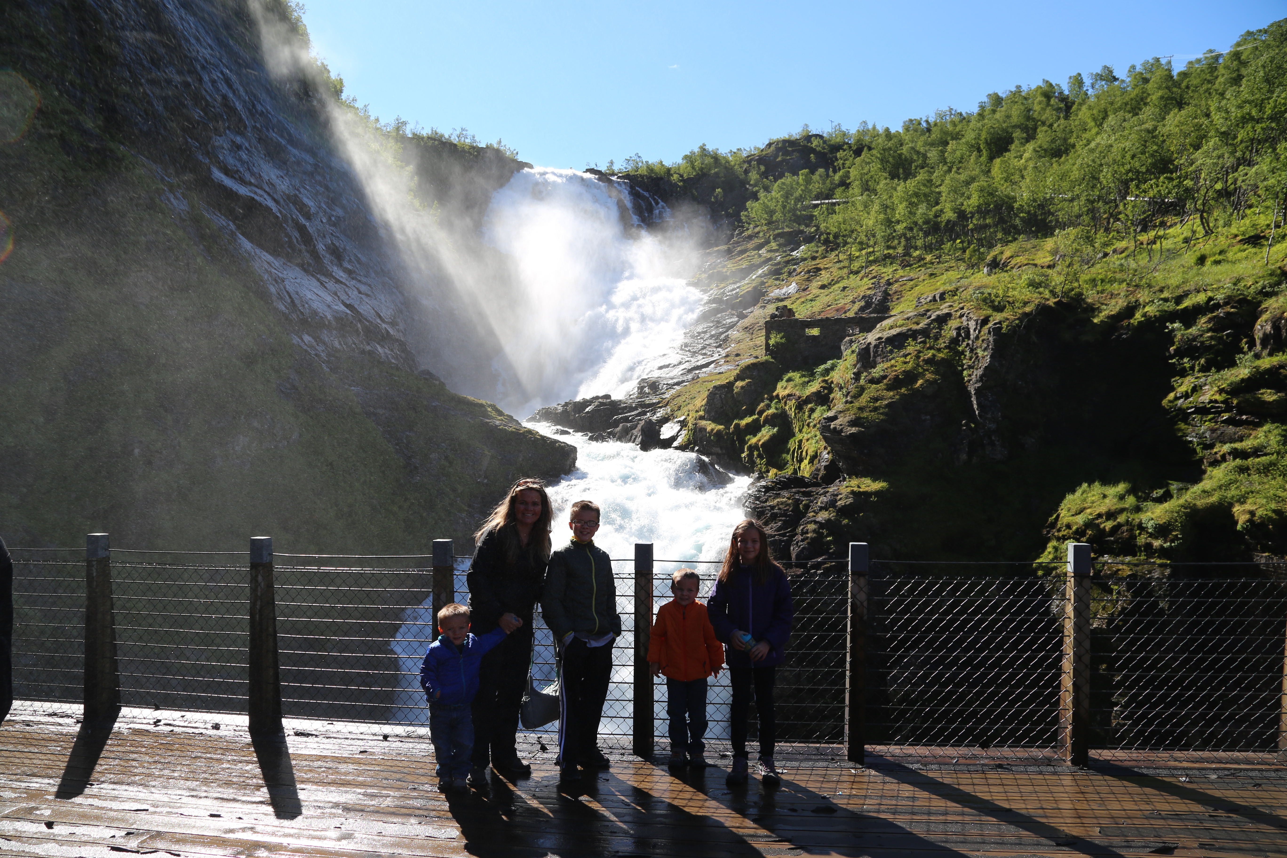 2014 Europe Trip Day 21 - Norway (Norway in a Nutshell (Roundtrip from Bergen via Myrdal): Train Bergen-Myrdal, The Flåm Railway, Fjord Cruise Flam-Gudvangen, Nærøyfjord (Narrowest Fjord in World), Bus Gudvangen-Voss, Train Voss-Bergen)