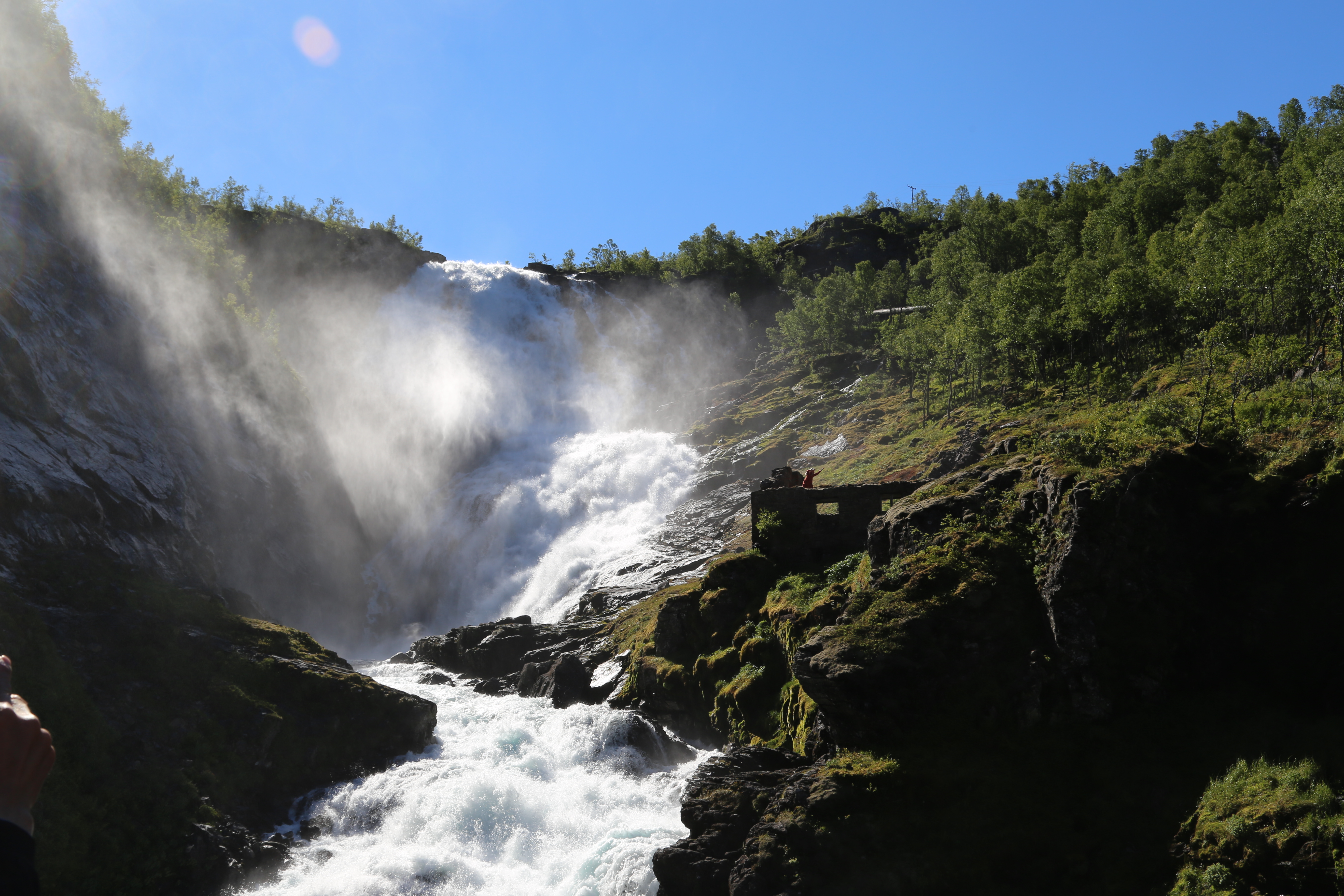 2014 Europe Trip Day 21 - Norway (Norway in a Nutshell (Roundtrip from Bergen via Myrdal): Train Bergen-Myrdal, The Flåm Railway, Fjord Cruise Flam-Gudvangen, Nærøyfjord (Narrowest Fjord in World), Bus Gudvangen-Voss, Train Voss-Bergen)