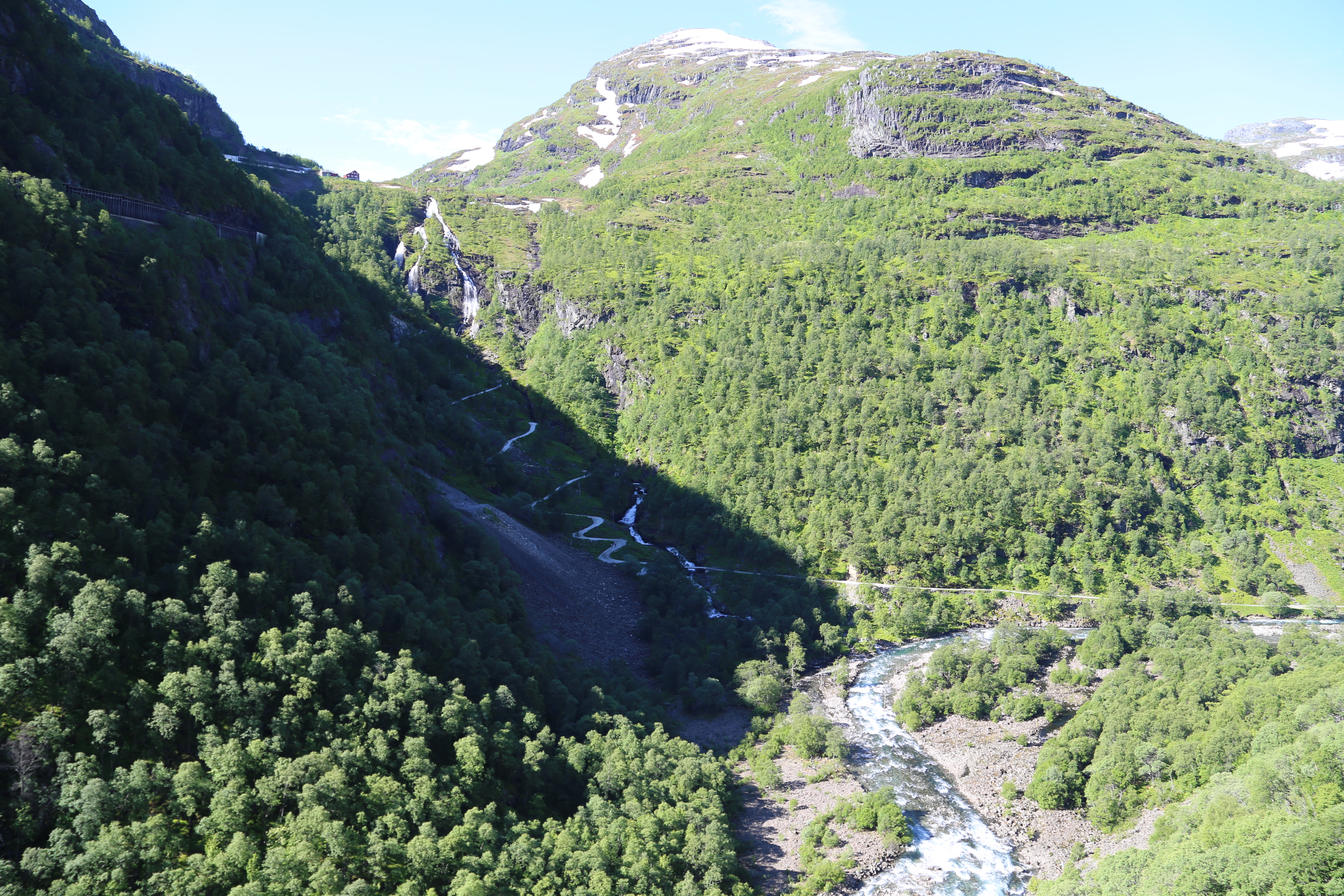 2014 Europe Trip Day 21 - Norway (Norway in a Nutshell (Roundtrip from Bergen via Myrdal): Train Bergen-Myrdal, The Flåm Railway, Fjord Cruise Flam-Gudvangen, Nærøyfjord (Narrowest Fjord in World), Bus Gudvangen-Voss, Train Voss-Bergen)