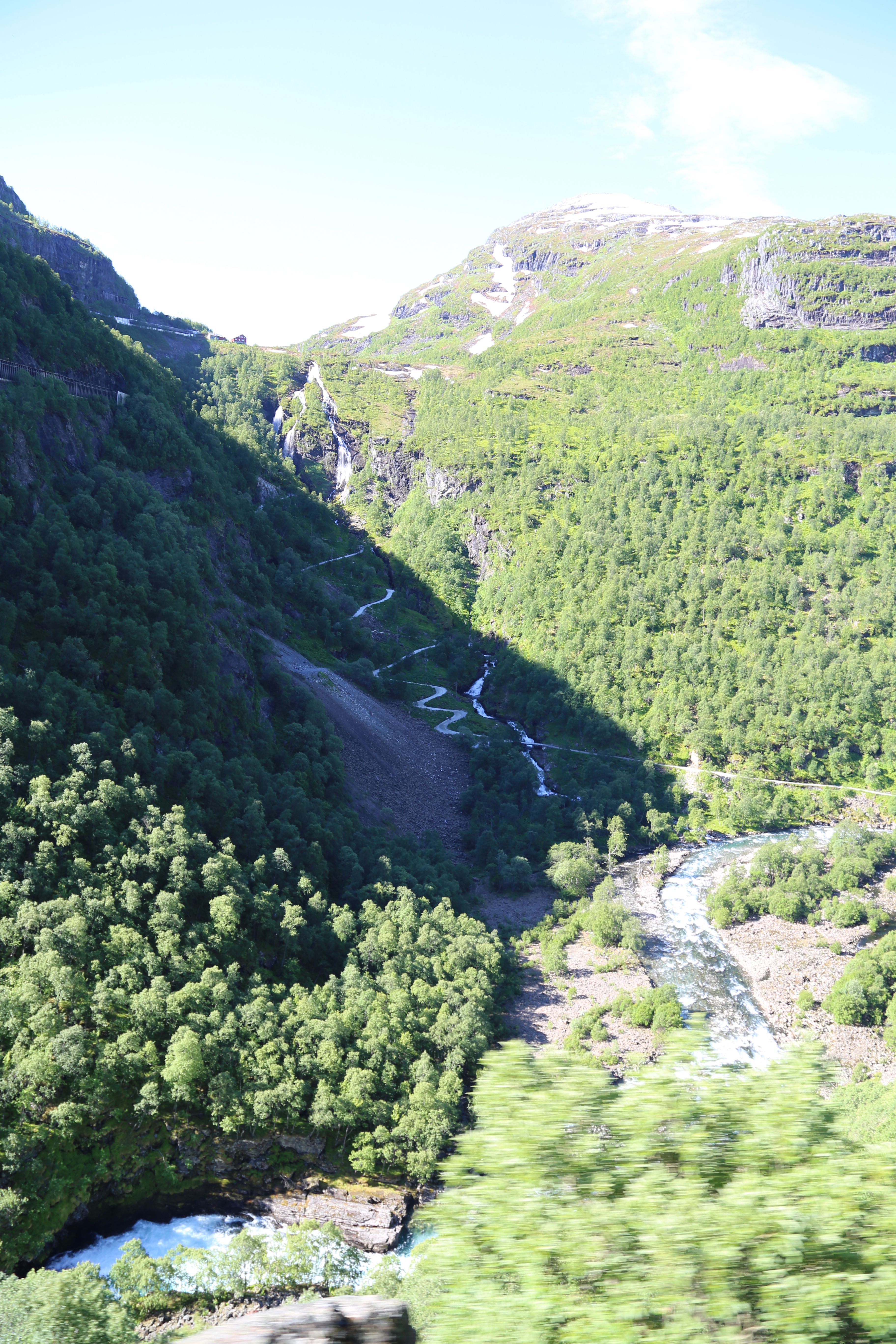 2014 Europe Trip Day 21 - Norway (Norway in a Nutshell (Roundtrip from Bergen via Myrdal): Train Bergen-Myrdal, The Flåm Railway, Fjord Cruise Flam-Gudvangen, Nærøyfjord (Narrowest Fjord in World), Bus Gudvangen-Voss, Train Voss-Bergen)