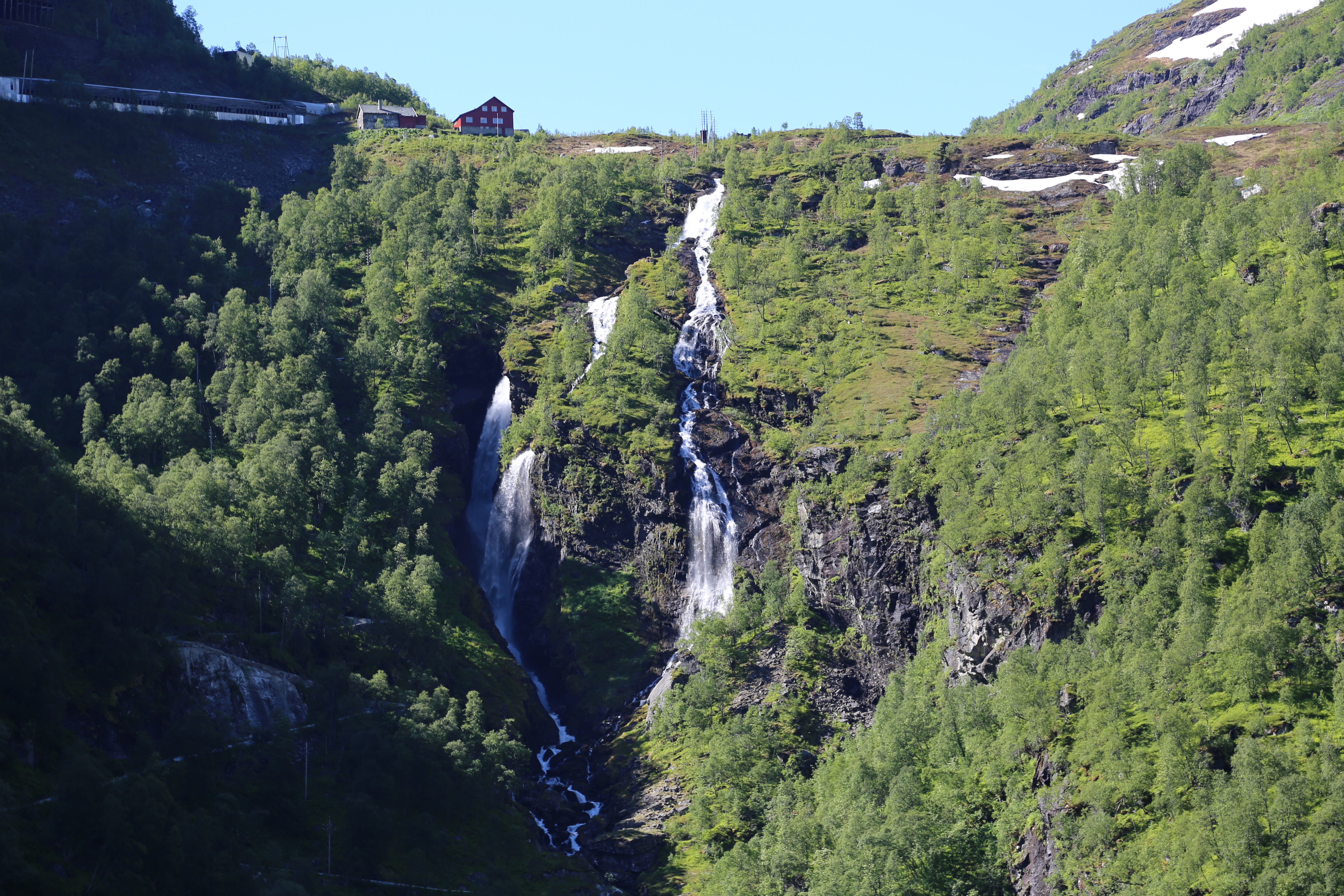 2014 Europe Trip Day 21 - Norway (Norway in a Nutshell (Roundtrip from Bergen via Myrdal): Train Bergen-Myrdal, The Flåm Railway, Fjord Cruise Flam-Gudvangen, Nærøyfjord (Narrowest Fjord in World), Bus Gudvangen-Voss, Train Voss-Bergen)