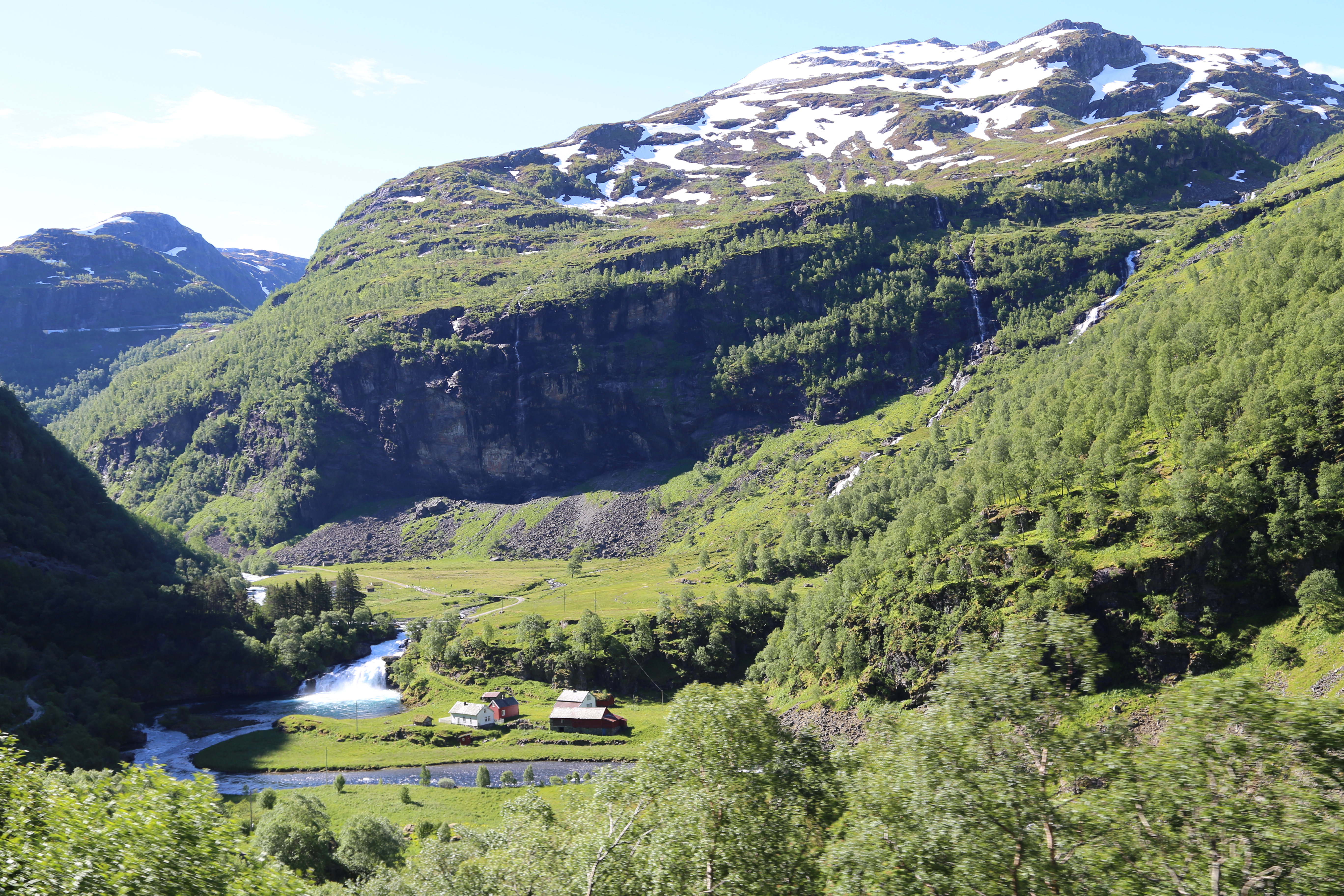 2014 Europe Trip Day 21 - Norway (Norway in a Nutshell (Roundtrip from Bergen via Myrdal): Train Bergen-Myrdal, The Flåm Railway, Fjord Cruise Flam-Gudvangen, Nærøyfjord (Narrowest Fjord in World), Bus Gudvangen-Voss, Train Voss-Bergen)