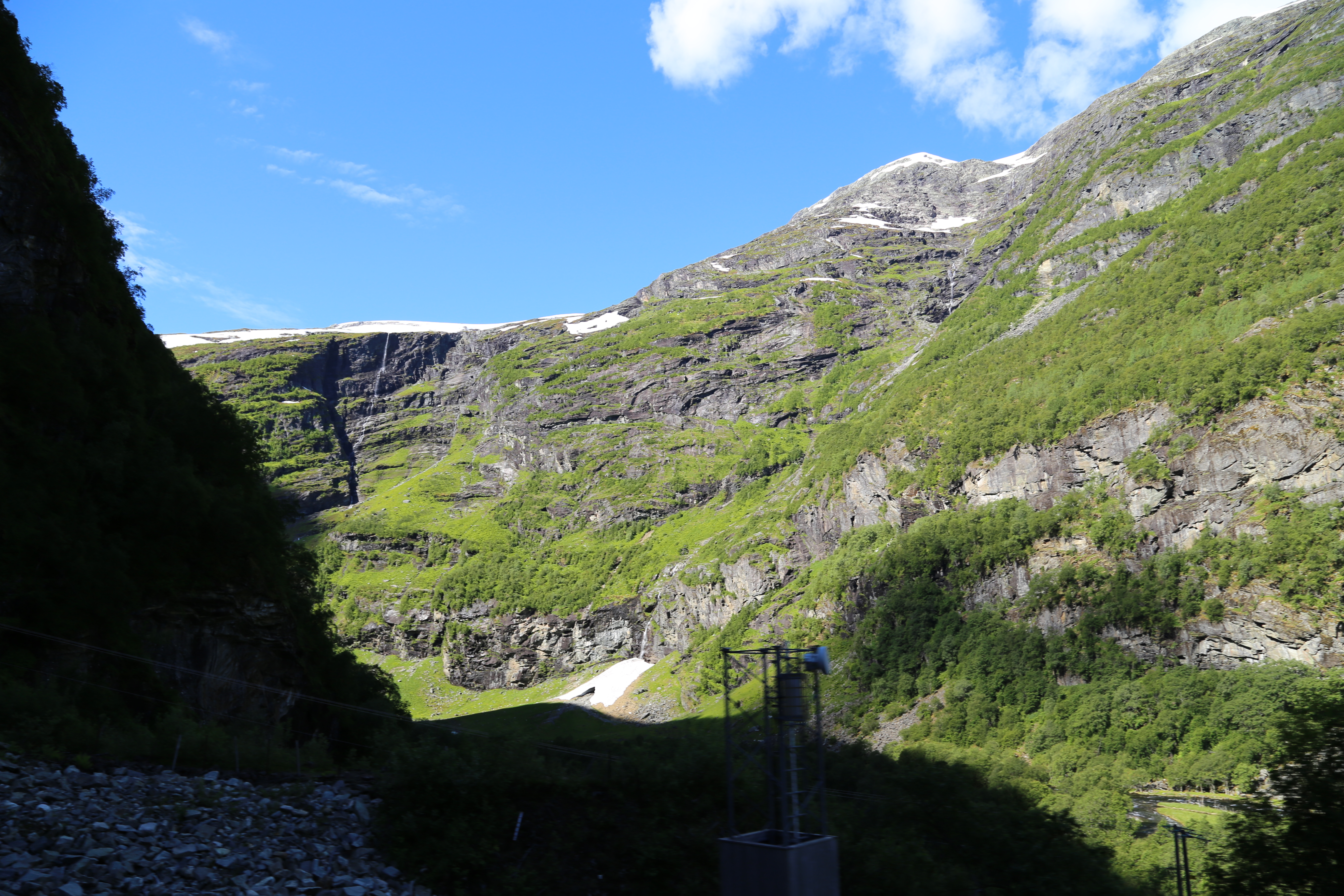 2014 Europe Trip Day 21 - Norway (Norway in a Nutshell (Roundtrip from Bergen via Myrdal): Train Bergen-Myrdal, The Flåm Railway, Fjord Cruise Flam-Gudvangen, Nærøyfjord (Narrowest Fjord in World), Bus Gudvangen-Voss, Train Voss-Bergen)