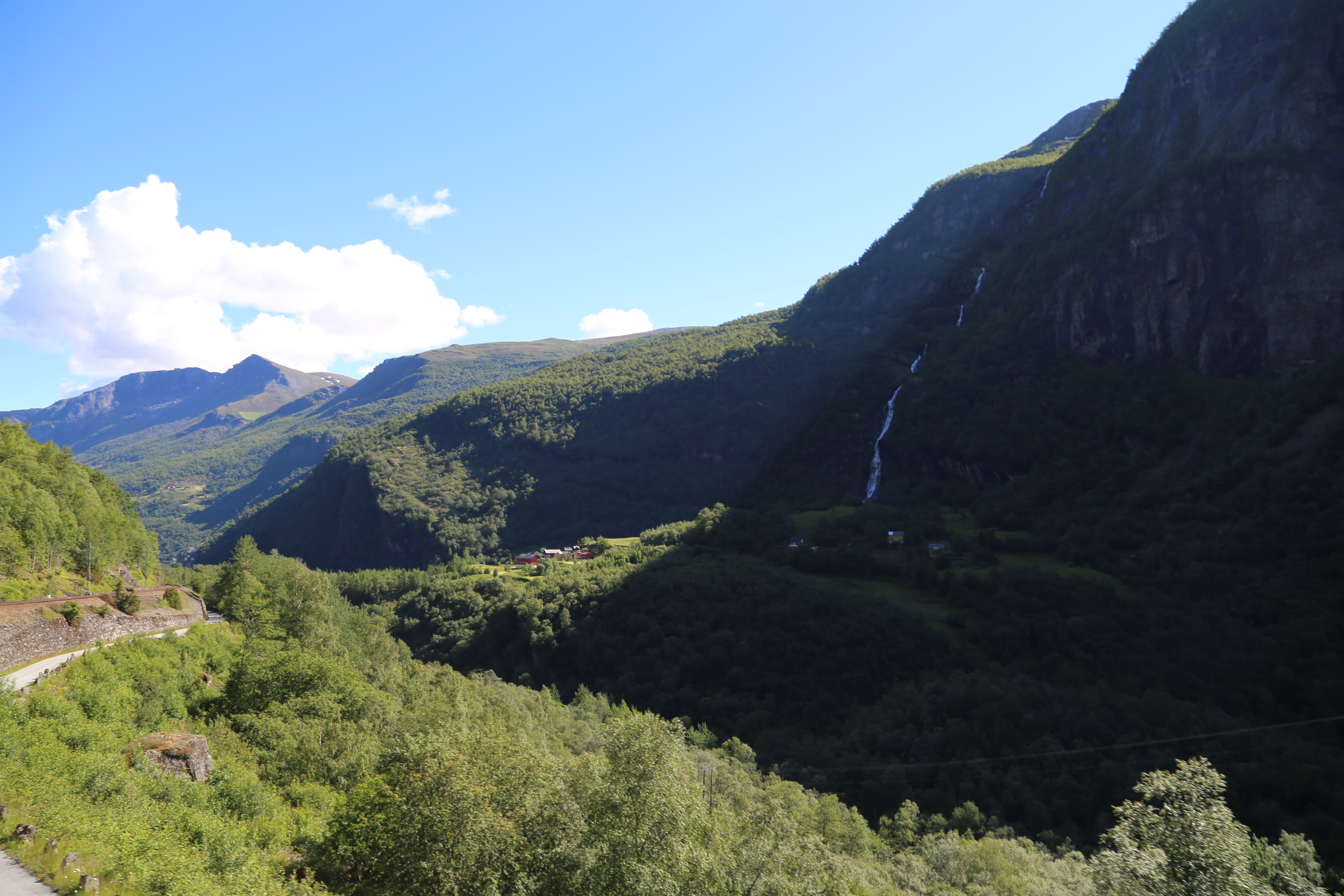 2014 Europe Trip Day 21 - Norway (Norway in a Nutshell (Roundtrip from Bergen via Myrdal): Train Bergen-Myrdal, The Flåm Railway, Fjord Cruise Flam-Gudvangen, Nærøyfjord (Narrowest Fjord in World), Bus Gudvangen-Voss, Train Voss-Bergen)