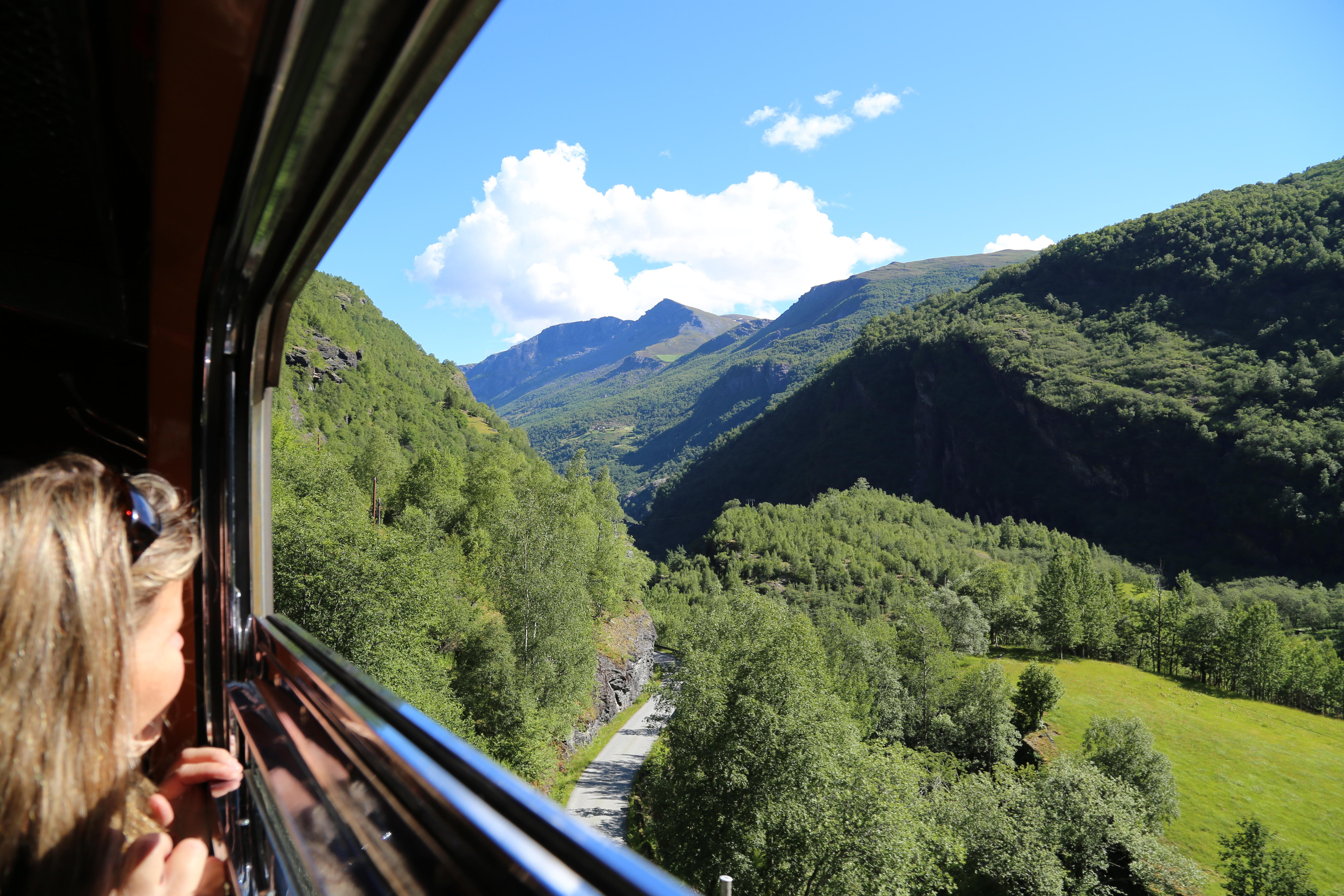 2014 Europe Trip Day 21 - Norway (Norway in a Nutshell (Roundtrip from Bergen via Myrdal): Train Bergen-Myrdal, The Flåm Railway, Fjord Cruise Flam-Gudvangen, Nærøyfjord (Narrowest Fjord in World), Bus Gudvangen-Voss, Train Voss-Bergen)