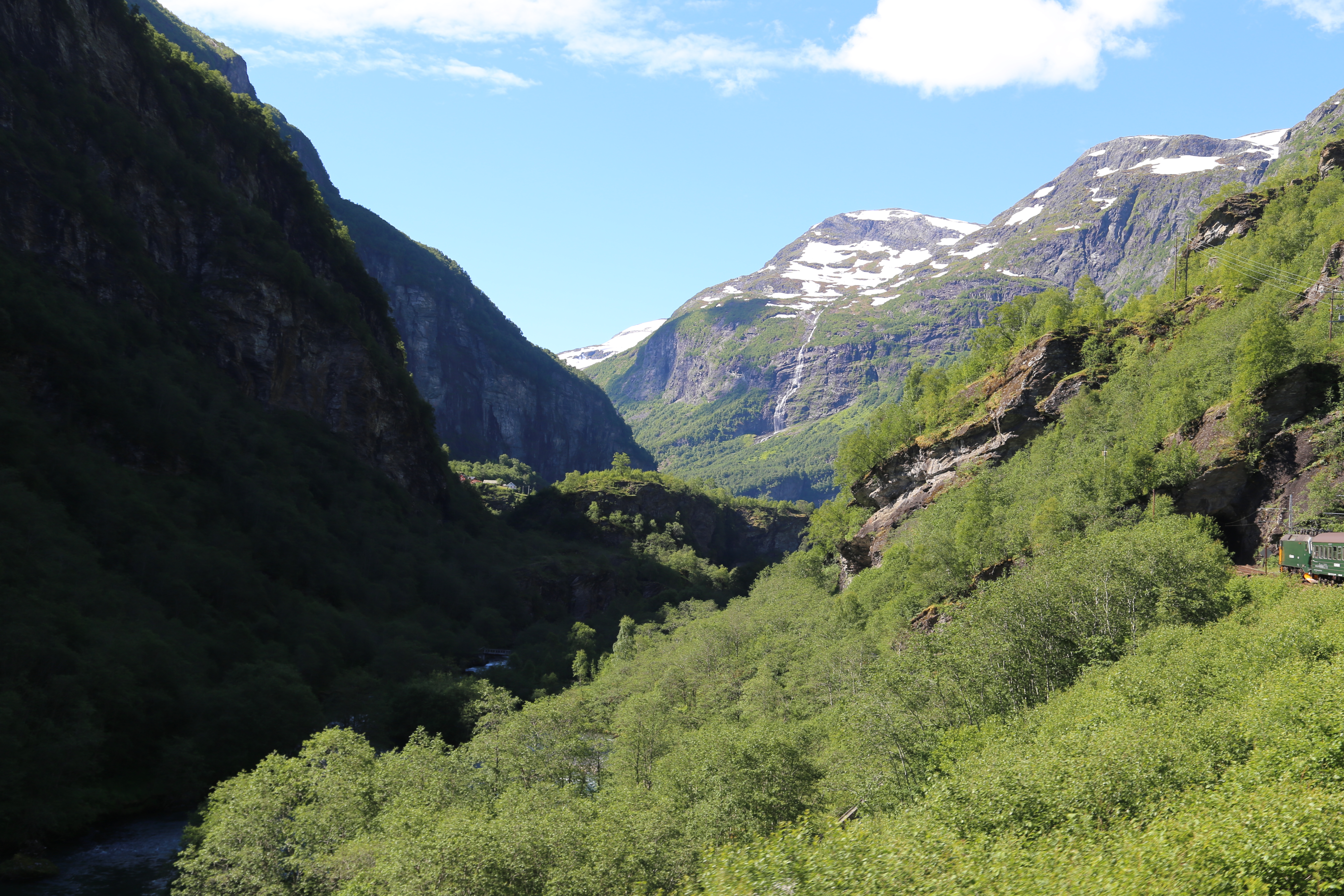 2014 Europe Trip Day 21 - Norway (Norway in a Nutshell (Roundtrip from Bergen via Myrdal): Train Bergen-Myrdal, The Flåm Railway, Fjord Cruise Flam-Gudvangen, Nærøyfjord (Narrowest Fjord in World), Bus Gudvangen-Voss, Train Voss-Bergen)