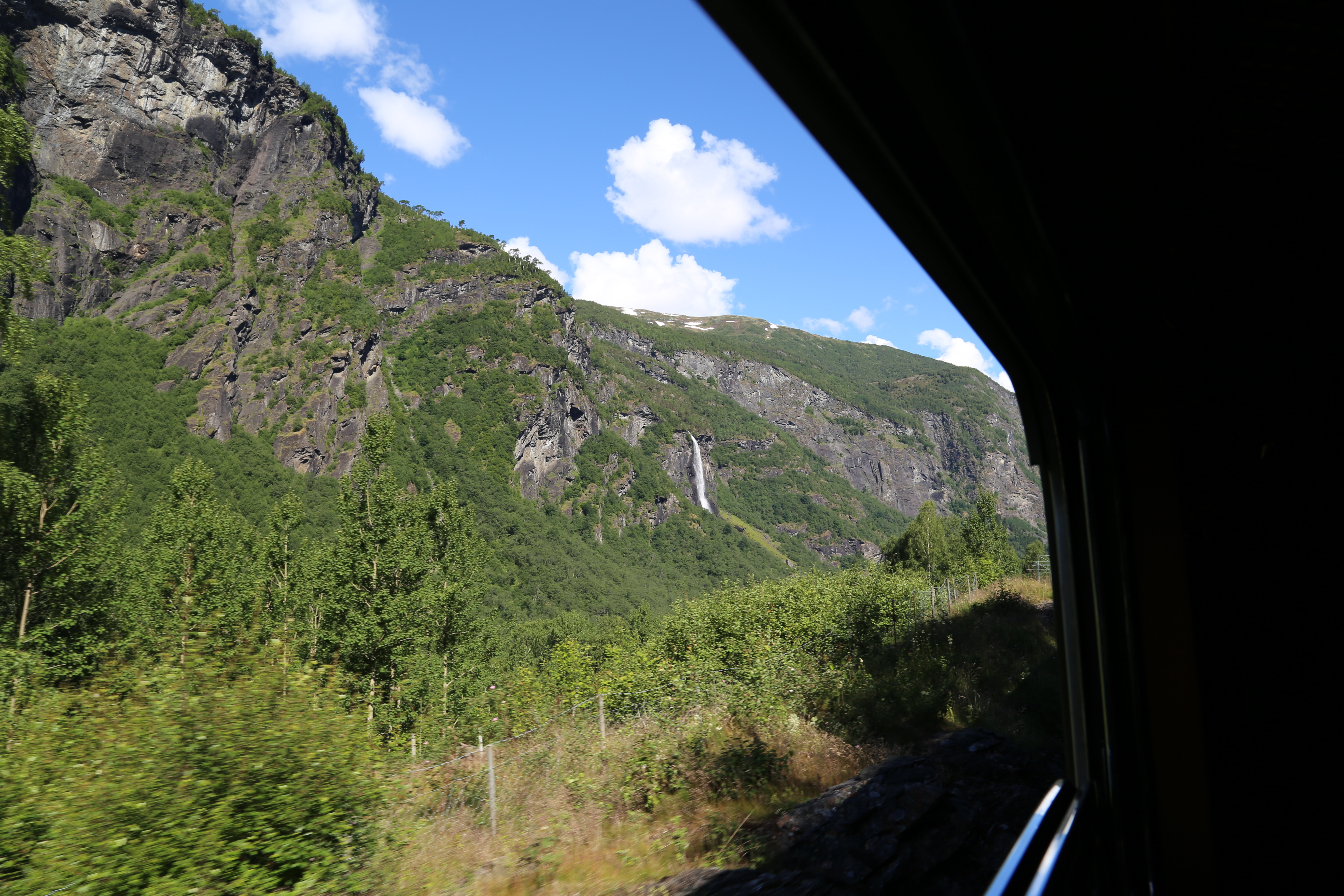 2014 Europe Trip Day 21 - Norway (Norway in a Nutshell (Roundtrip from Bergen via Myrdal): Train Bergen-Myrdal, The Flåm Railway, Fjord Cruise Flam-Gudvangen, Nærøyfjord (Narrowest Fjord in World), Bus Gudvangen-Voss, Train Voss-Bergen)