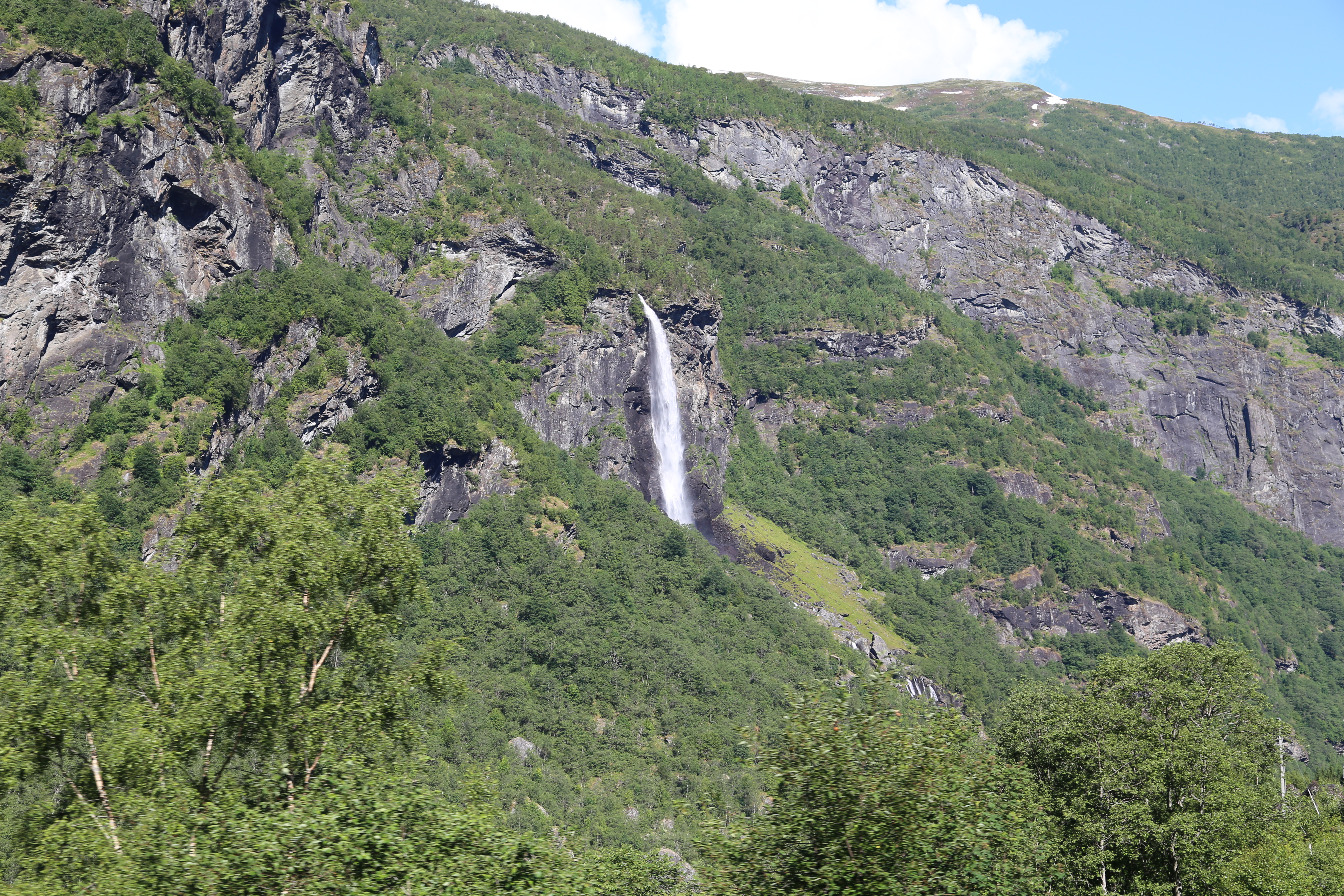 2014 Europe Trip Day 21 - Norway (Norway in a Nutshell (Roundtrip from Bergen via Myrdal): Train Bergen-Myrdal, The Flåm Railway, Fjord Cruise Flam-Gudvangen, Nærøyfjord (Narrowest Fjord in World), Bus Gudvangen-Voss, Train Voss-Bergen)