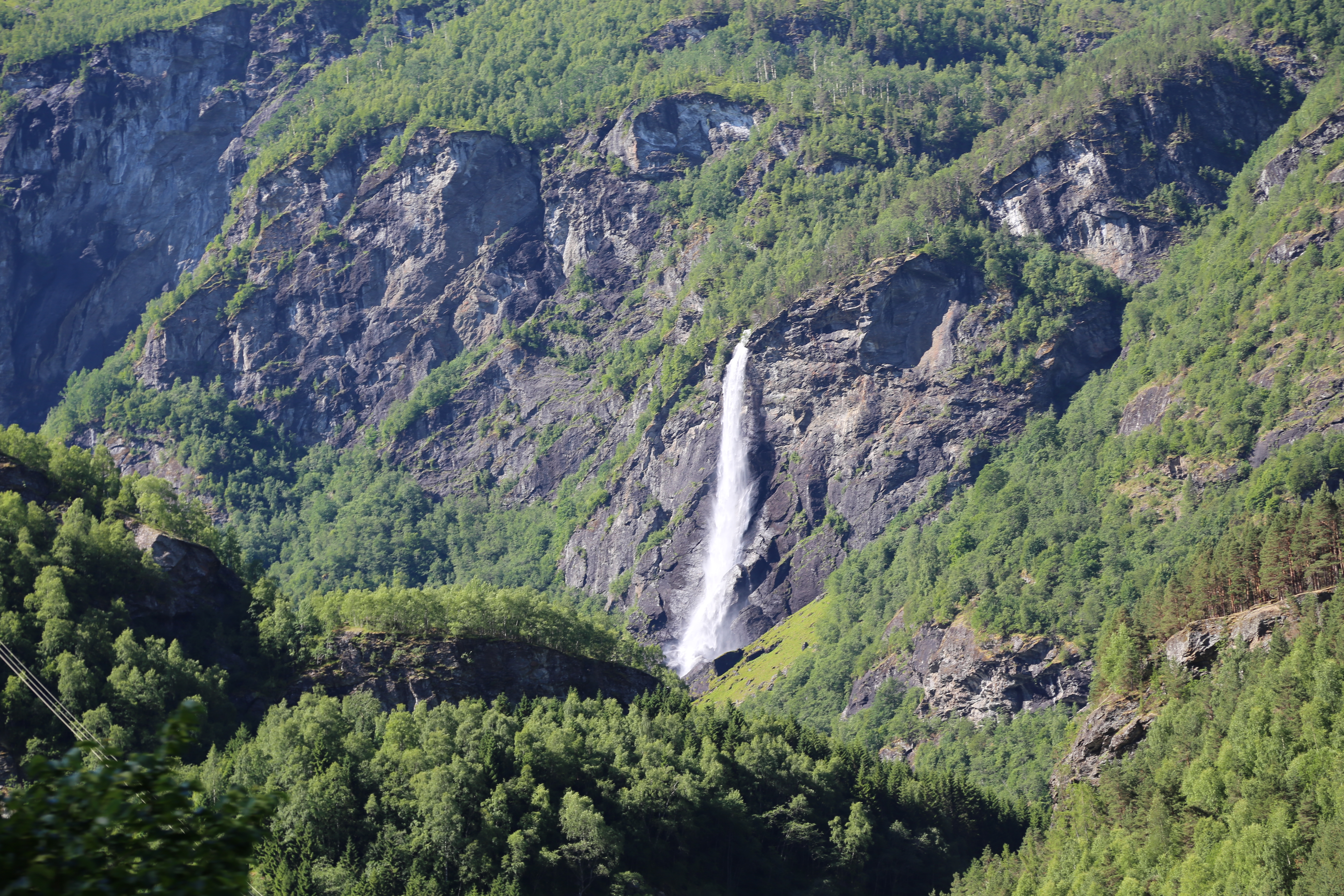 2014 Europe Trip Day 21 - Norway (Norway in a Nutshell (Roundtrip from Bergen via Myrdal): Train Bergen-Myrdal, The Flåm Railway, Fjord Cruise Flam-Gudvangen, Nærøyfjord (Narrowest Fjord in World), Bus Gudvangen-Voss, Train Voss-Bergen)