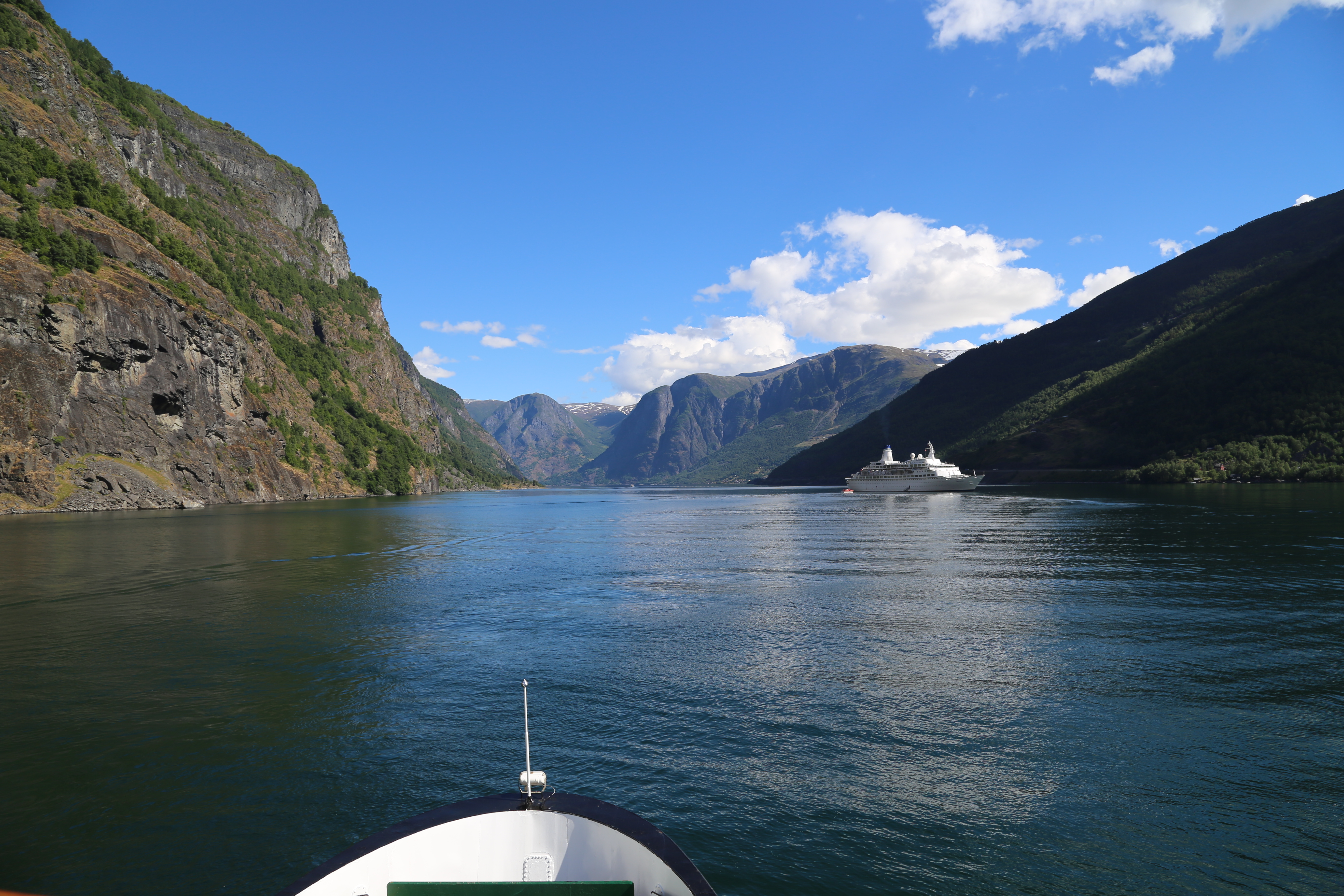 2014 Europe Trip Day 21 - Norway (Norway in a Nutshell (Roundtrip from Bergen via Myrdal): Train Bergen-Myrdal, The Flåm Railway, Fjord Cruise Flam-Gudvangen, Nærøyfjord (Narrowest Fjord in World), Bus Gudvangen-Voss, Train Voss-Bergen)