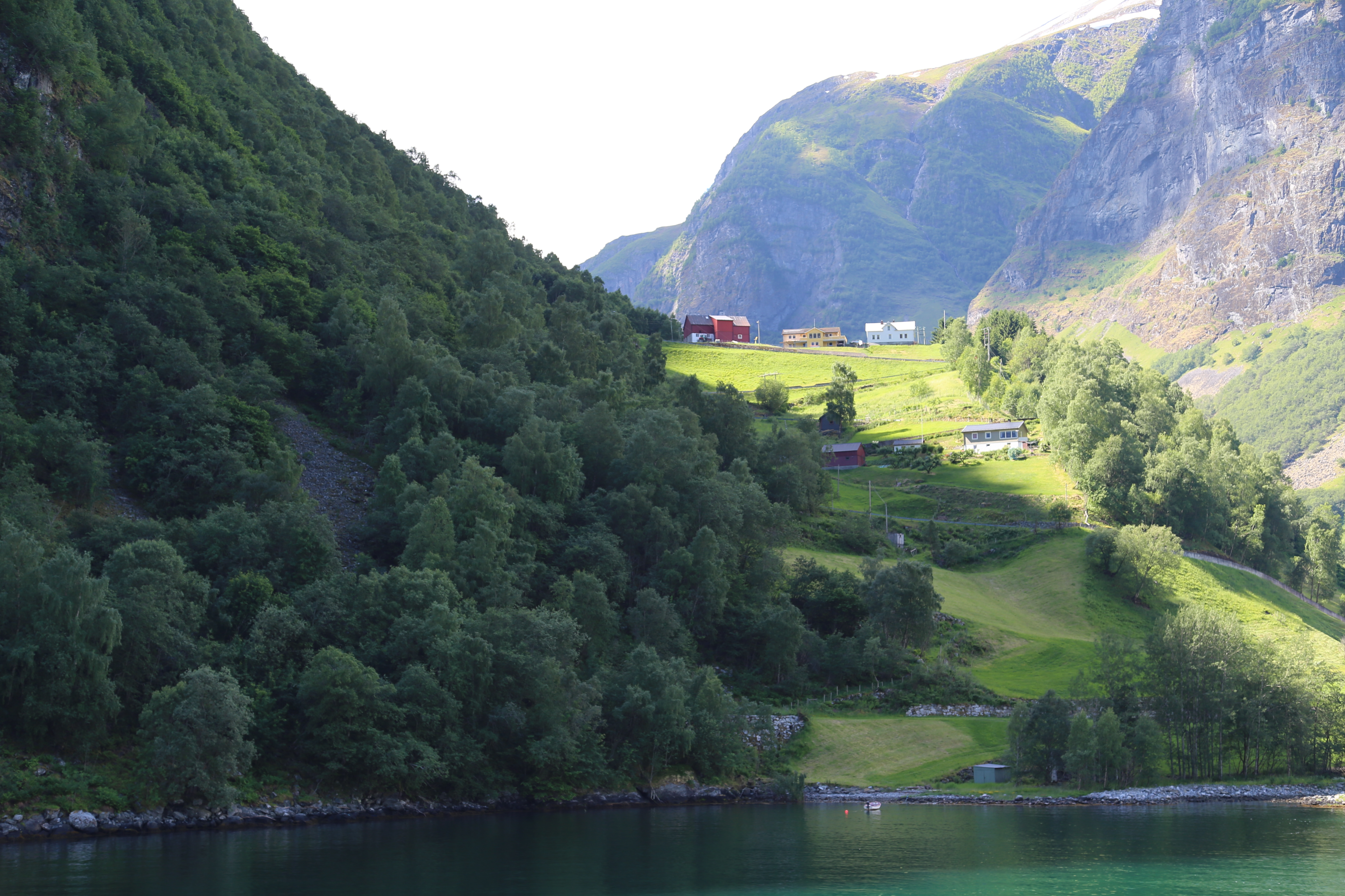 2014 Europe Trip Day 21 - Norway (Norway in a Nutshell (Roundtrip from Bergen via Myrdal): Train Bergen-Myrdal, The Flåm Railway, Fjord Cruise Flam-Gudvangen, Nærøyfjord (Narrowest Fjord in World), Bus Gudvangen-Voss, Train Voss-Bergen)