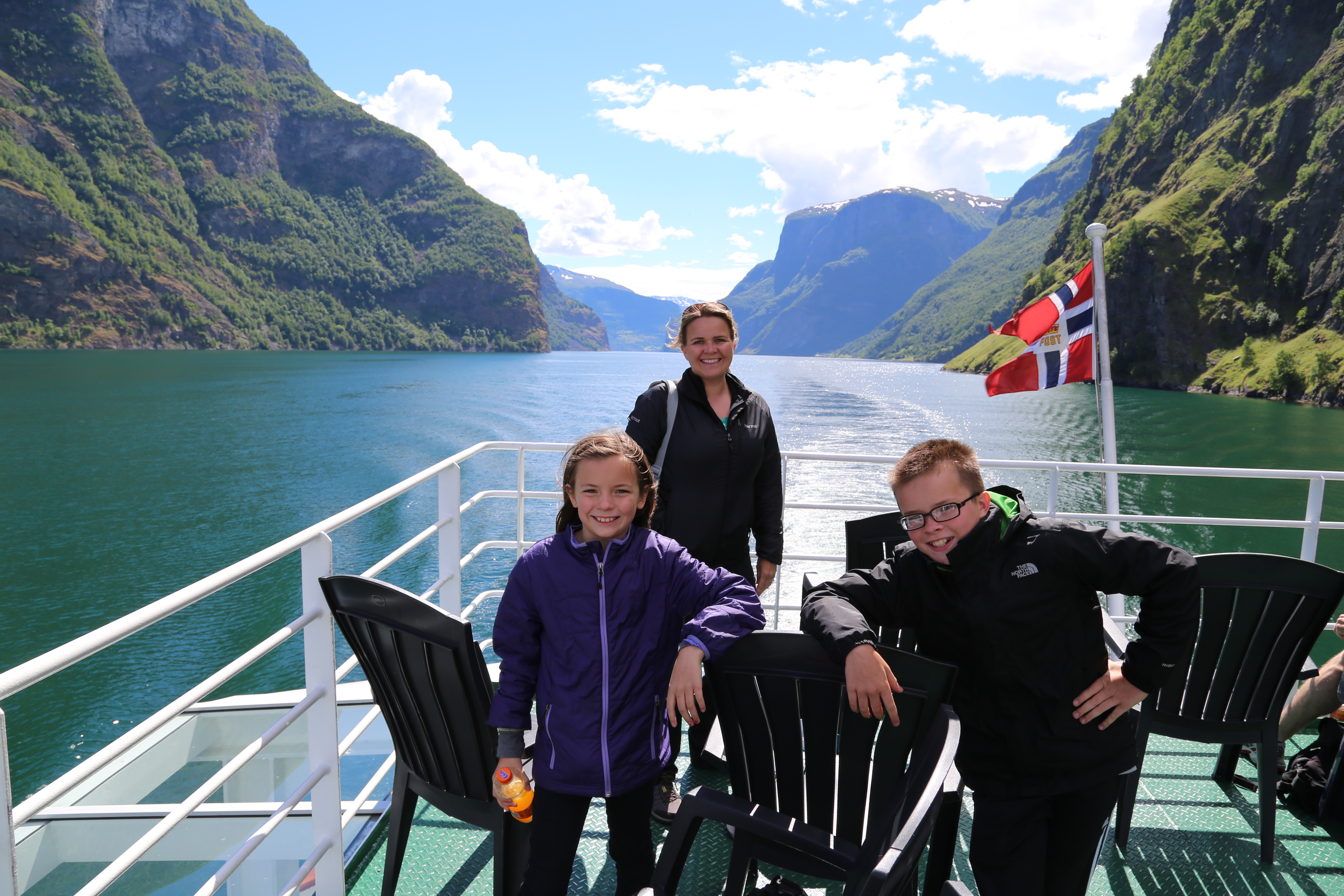 2014 Europe Trip Day 21 - Norway (Norway in a Nutshell (Roundtrip from Bergen via Myrdal): Train Bergen-Myrdal, The Flåm Railway, Fjord Cruise Flam-Gudvangen, Nærøyfjord (Narrowest Fjord in World), Bus Gudvangen-Voss, Train Voss-Bergen)