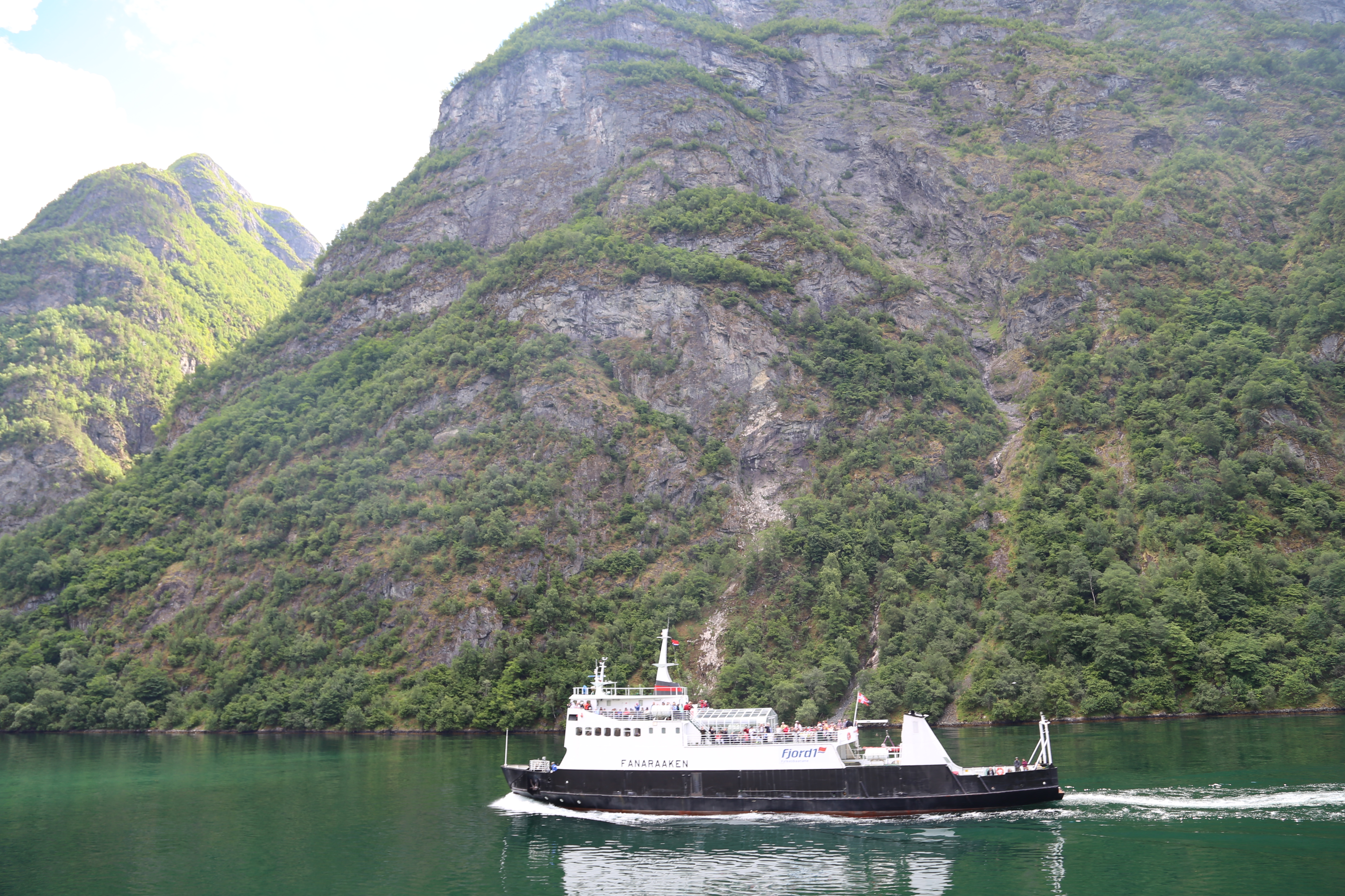 2014 Europe Trip Day 21 - Norway (Norway in a Nutshell (Roundtrip from Bergen via Myrdal): Train Bergen-Myrdal, The Flåm Railway, Fjord Cruise Flam-Gudvangen, Nærøyfjord (Narrowest Fjord in World), Bus Gudvangen-Voss, Train Voss-Bergen)