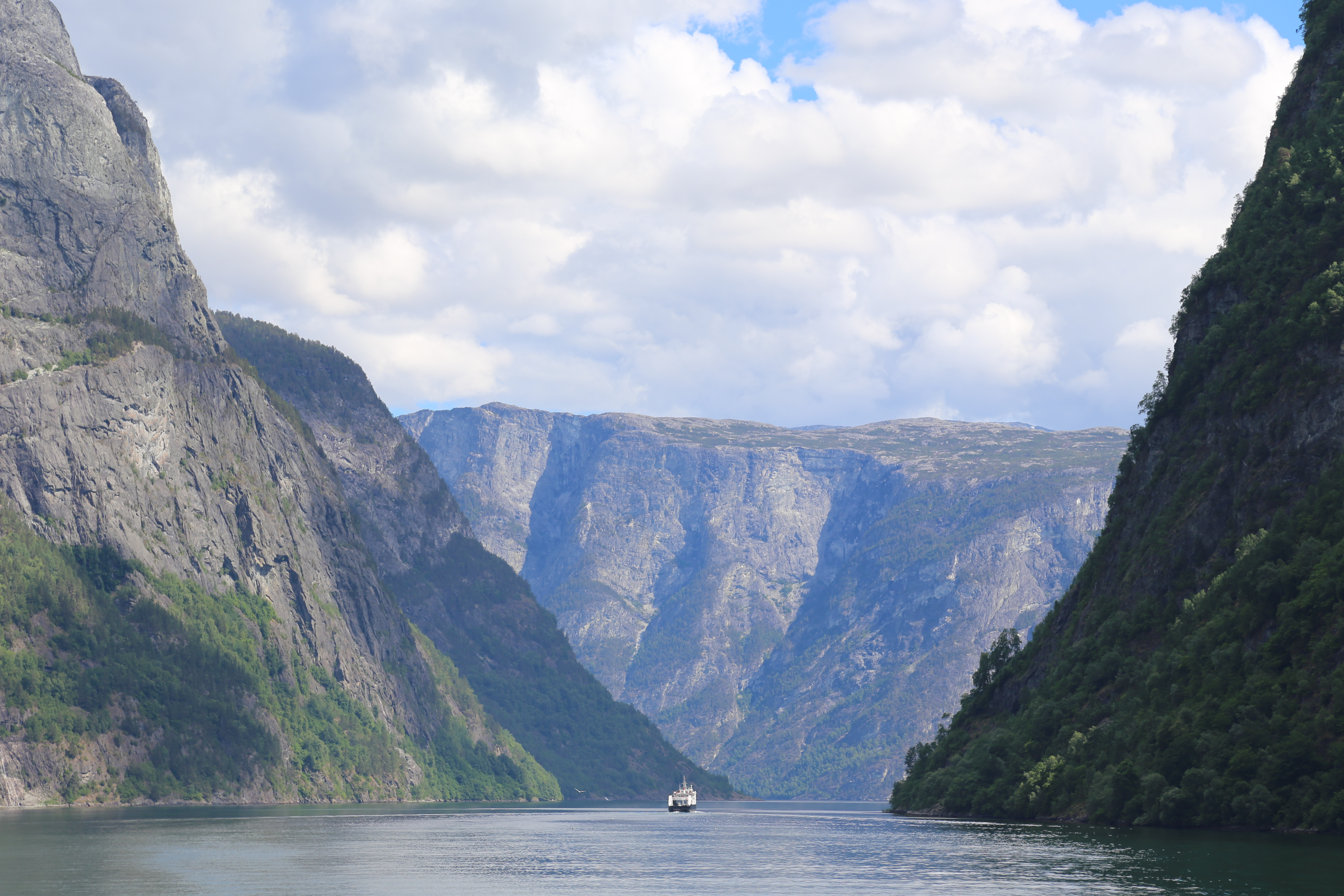 2014 Europe Trip Day 21 - Norway (Norway in a Nutshell (Roundtrip from Bergen via Myrdal): Train Bergen-Myrdal, The Flåm Railway, Fjord Cruise Flam-Gudvangen, Nærøyfjord (Narrowest Fjord in World), Bus Gudvangen-Voss, Train Voss-Bergen)