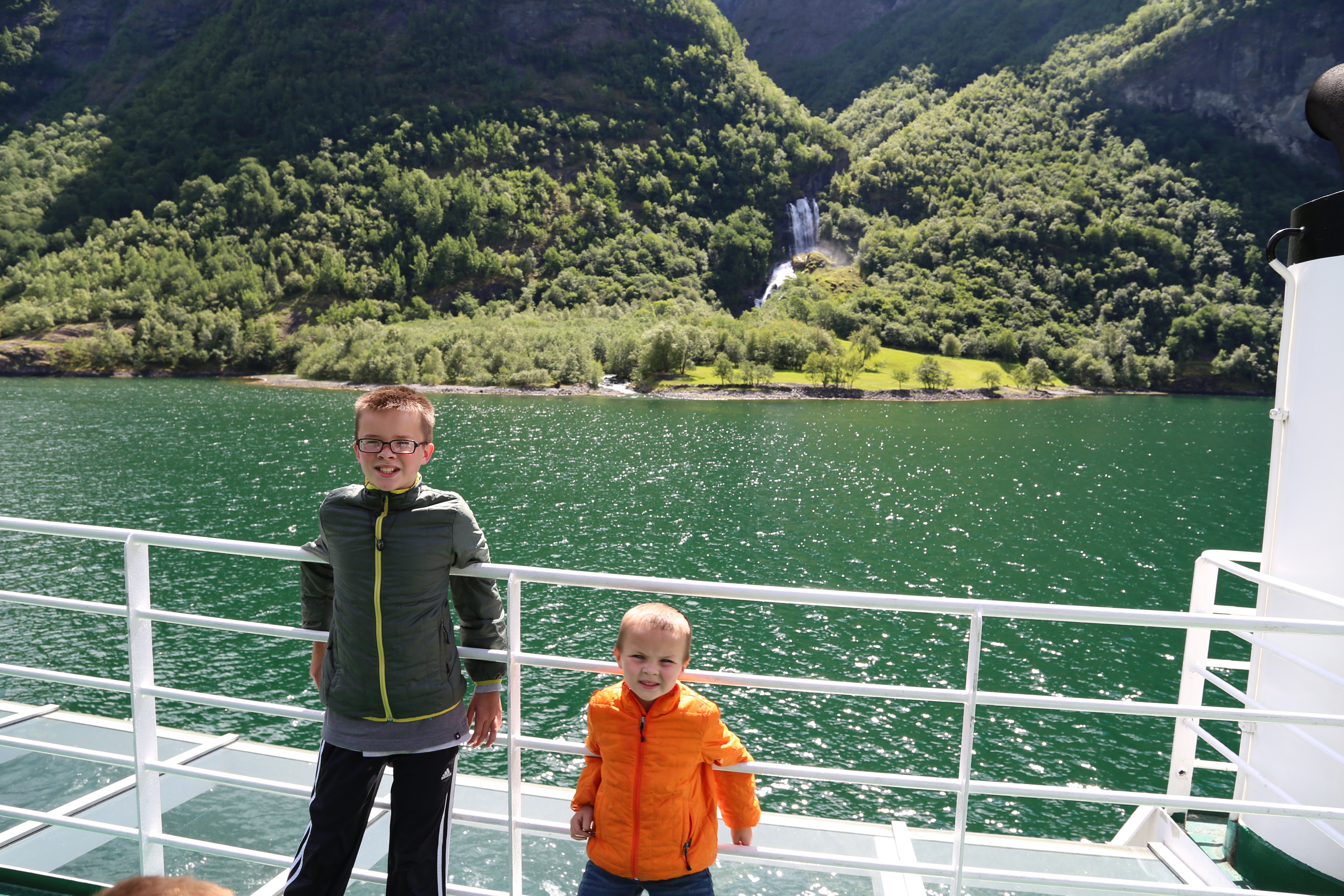 2014 Europe Trip Day 21 - Norway (Norway in a Nutshell (Roundtrip from Bergen via Myrdal): Train Bergen-Myrdal, The Flåm Railway, Fjord Cruise Flam-Gudvangen, Nærøyfjord (Narrowest Fjord in World), Bus Gudvangen-Voss, Train Voss-Bergen)