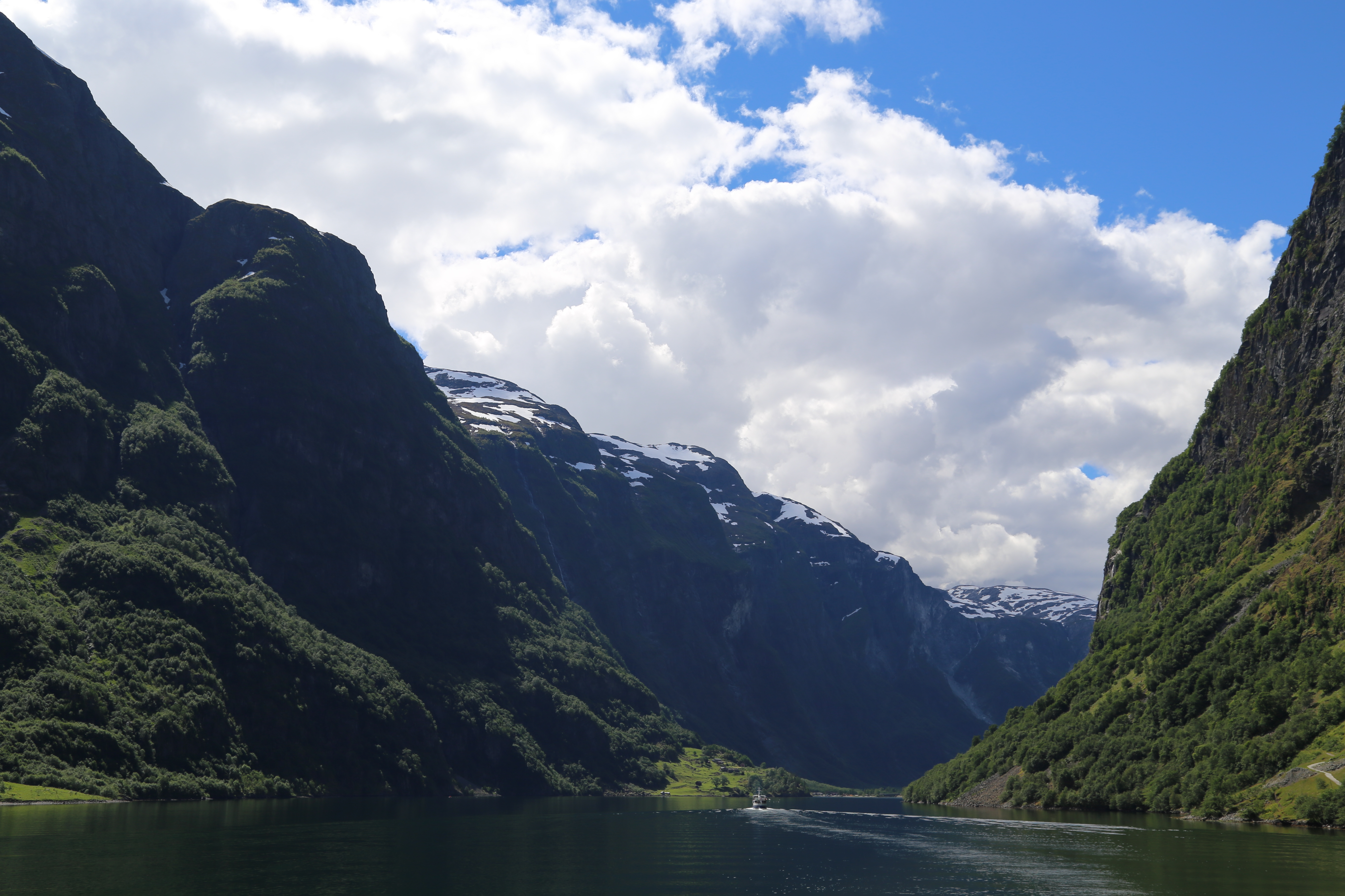 2014 Europe Trip Day 21 - Norway (Norway in a Nutshell (Roundtrip from Bergen via Myrdal): Train Bergen-Myrdal, The Flåm Railway, Fjord Cruise Flam-Gudvangen, Nærøyfjord (Narrowest Fjord in World), Bus Gudvangen-Voss, Train Voss-Bergen)