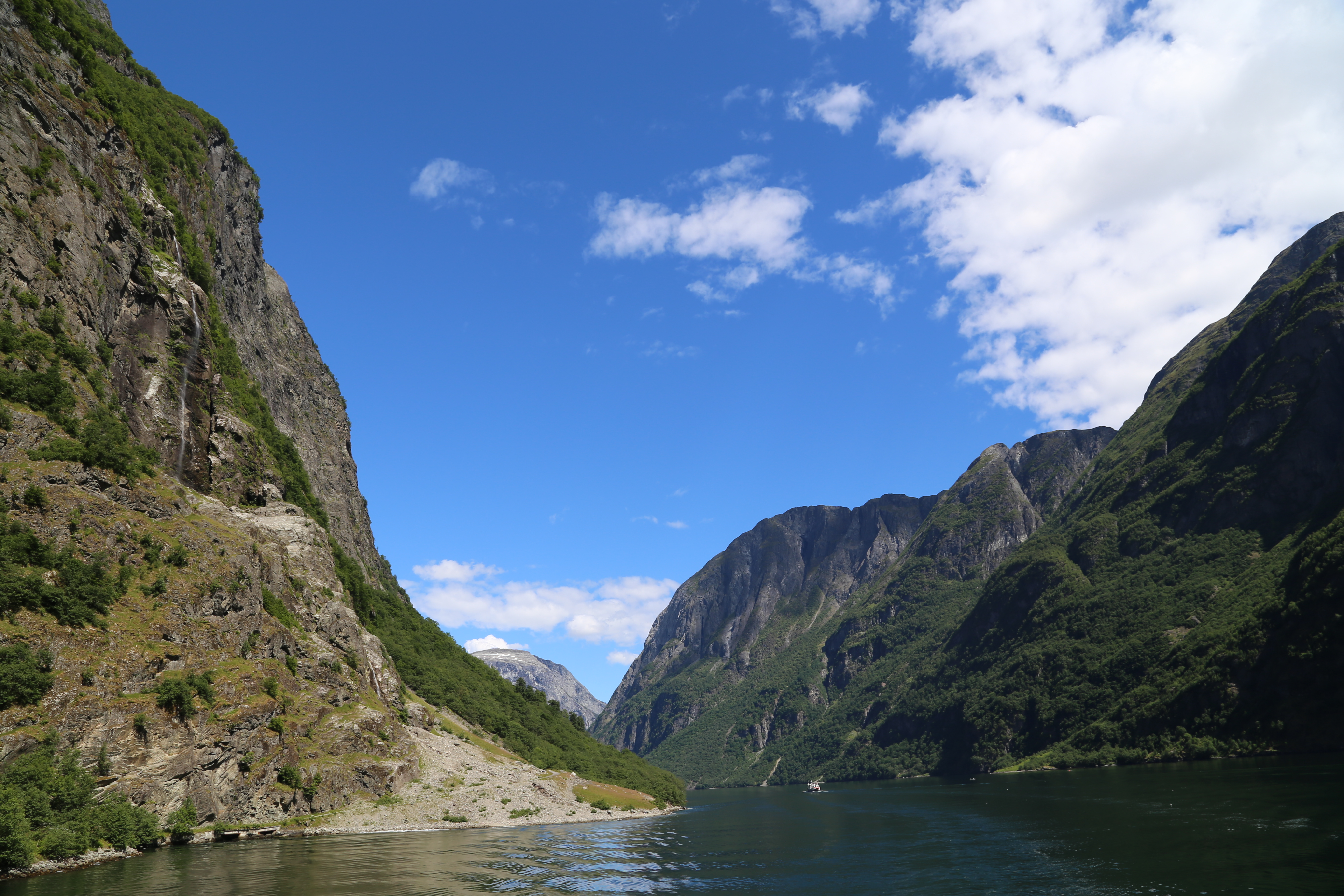 2014 Europe Trip Day 21 - Norway (Norway in a Nutshell (Roundtrip from Bergen via Myrdal): Train Bergen-Myrdal, The Flåm Railway, Fjord Cruise Flam-Gudvangen, Nærøyfjord (Narrowest Fjord in World), Bus Gudvangen-Voss, Train Voss-Bergen)