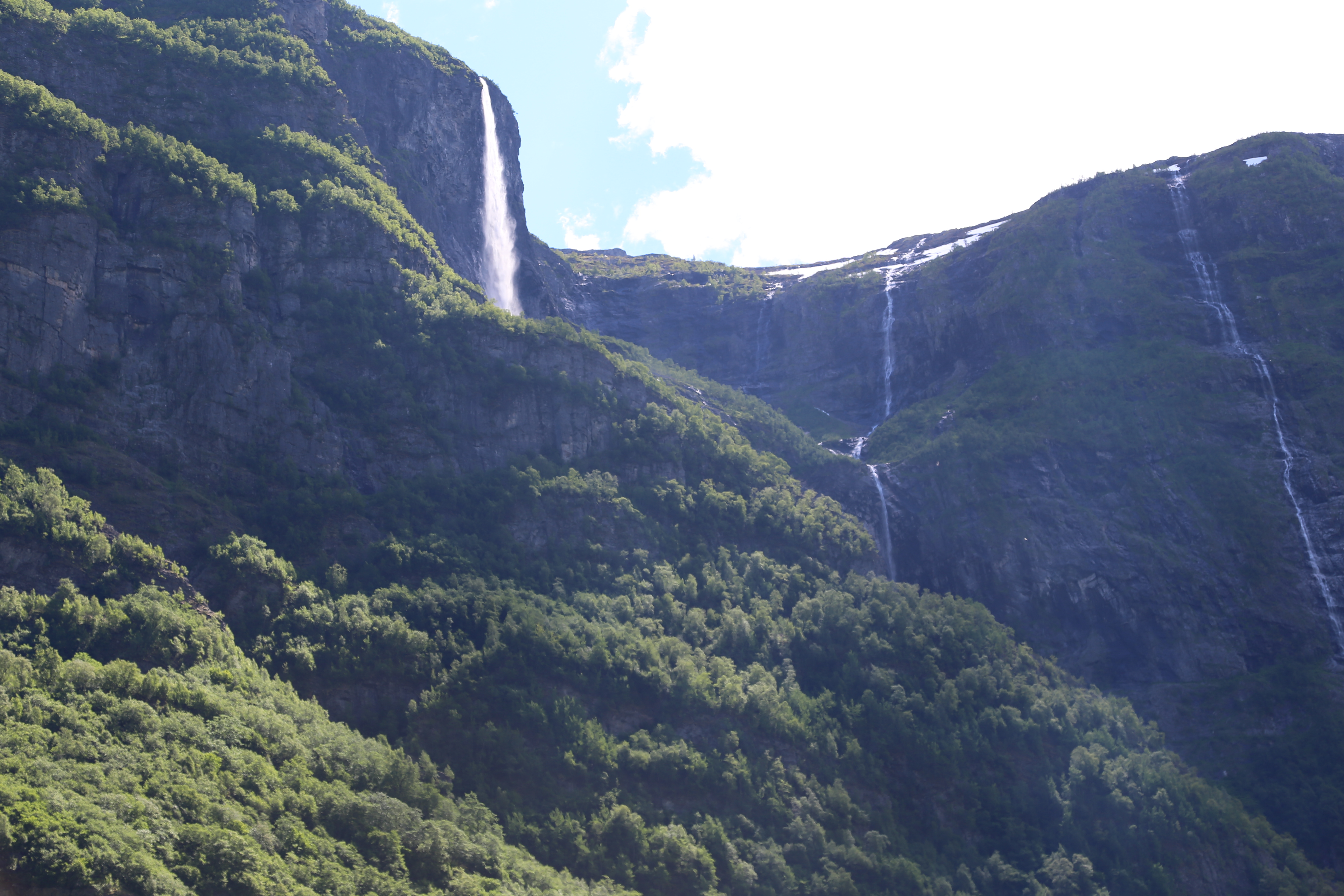 2014 Europe Trip Day 21 - Norway (Norway in a Nutshell (Roundtrip from Bergen via Myrdal): Train Bergen-Myrdal, The Flåm Railway, Fjord Cruise Flam-Gudvangen, Nærøyfjord (Narrowest Fjord in World), Bus Gudvangen-Voss, Train Voss-Bergen)