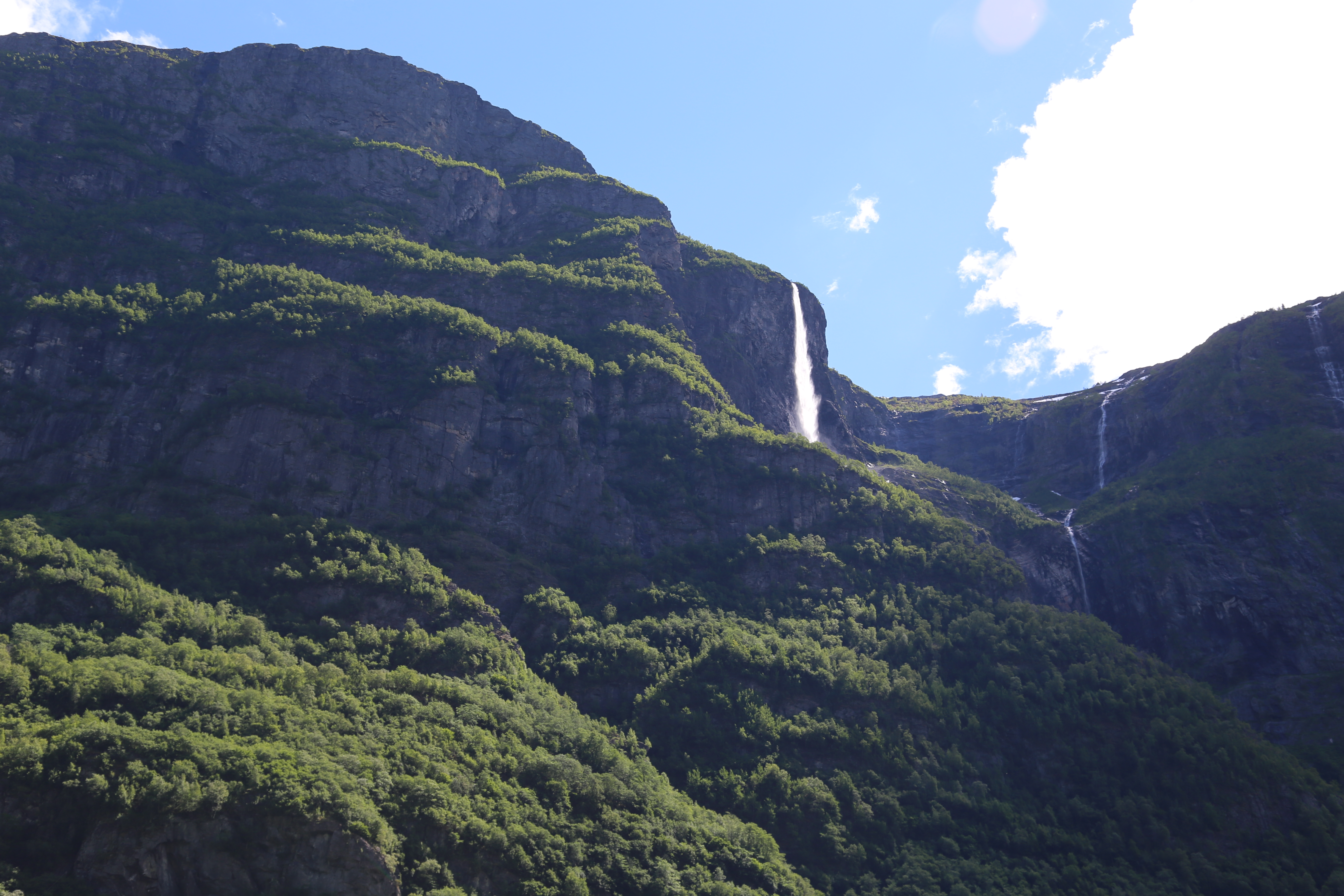 2014 Europe Trip Day 21 - Norway (Norway in a Nutshell (Roundtrip from Bergen via Myrdal): Train Bergen-Myrdal, The Flåm Railway, Fjord Cruise Flam-Gudvangen, Nærøyfjord (Narrowest Fjord in World), Bus Gudvangen-Voss, Train Voss-Bergen)