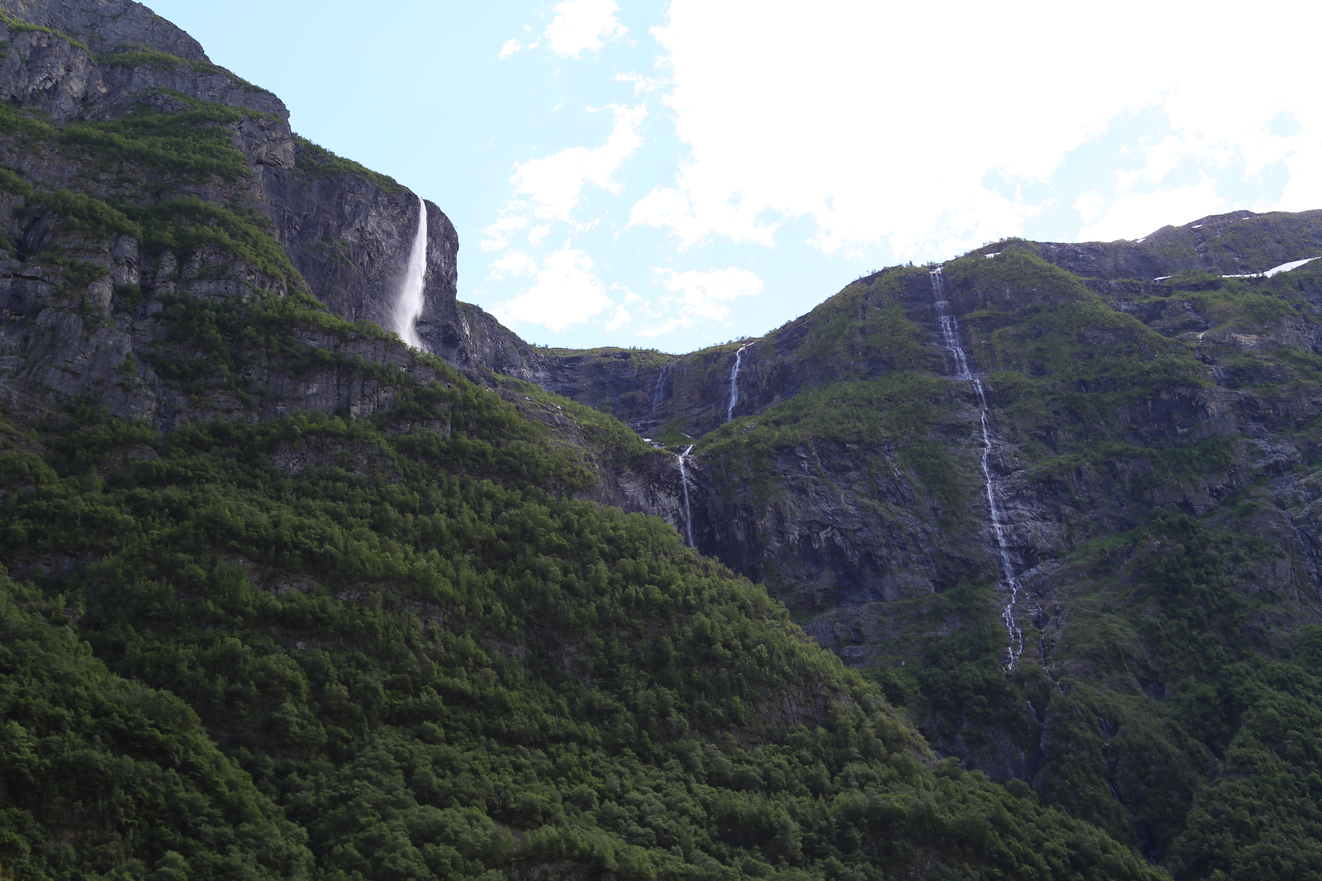 2014 Europe Trip Day 21 - Norway (Norway in a Nutshell (Roundtrip from Bergen via Myrdal): Train Bergen-Myrdal, The Flåm Railway, Fjord Cruise Flam-Gudvangen, Nærøyfjord (Narrowest Fjord in World), Bus Gudvangen-Voss, Train Voss-Bergen)