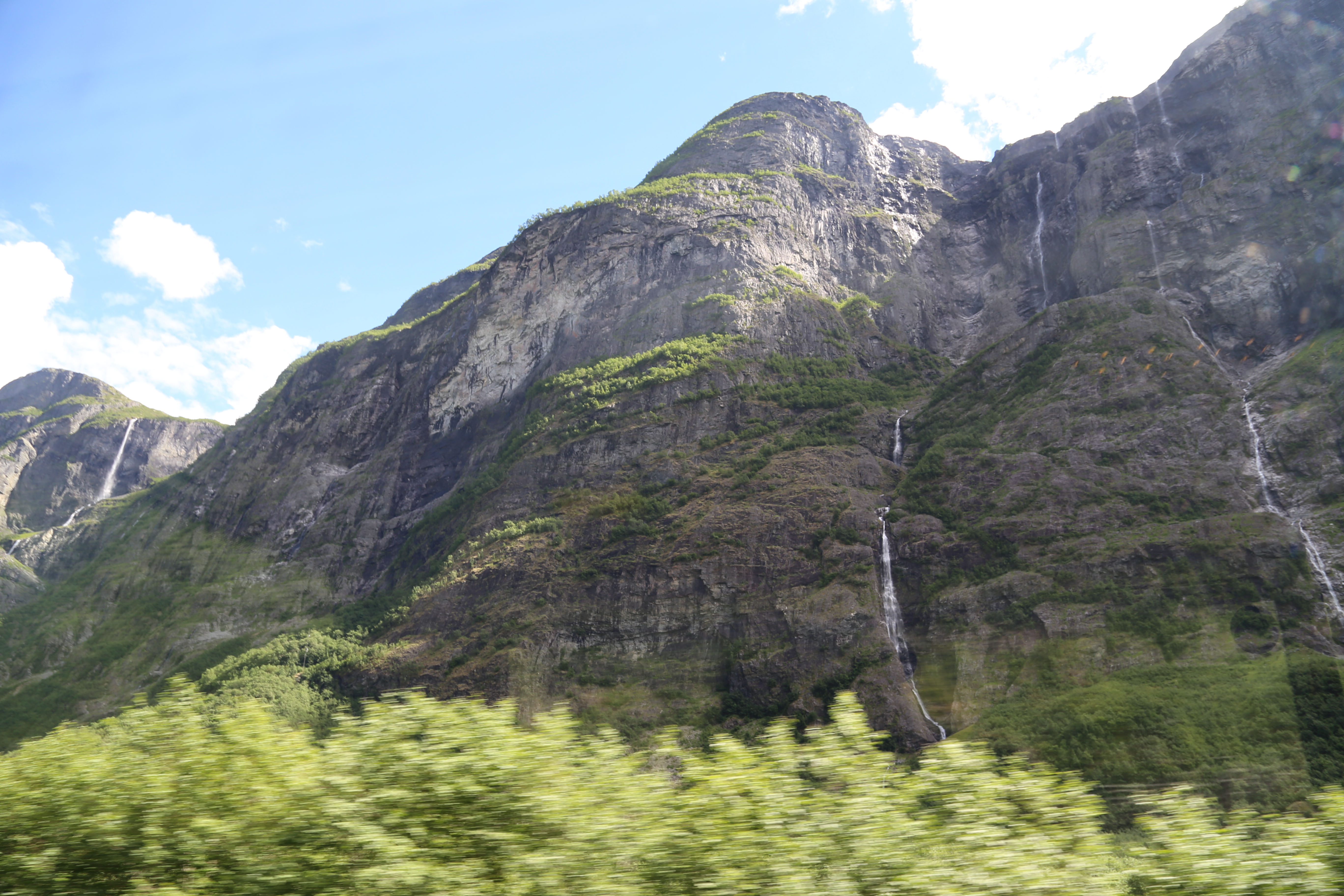 2014 Europe Trip Day 21 - Norway (Norway in a Nutshell (Roundtrip from Bergen via Myrdal): Train Bergen-Myrdal, The Flåm Railway, Fjord Cruise Flam-Gudvangen, Nærøyfjord (Narrowest Fjord in World), Bus Gudvangen-Voss, Train Voss-Bergen)